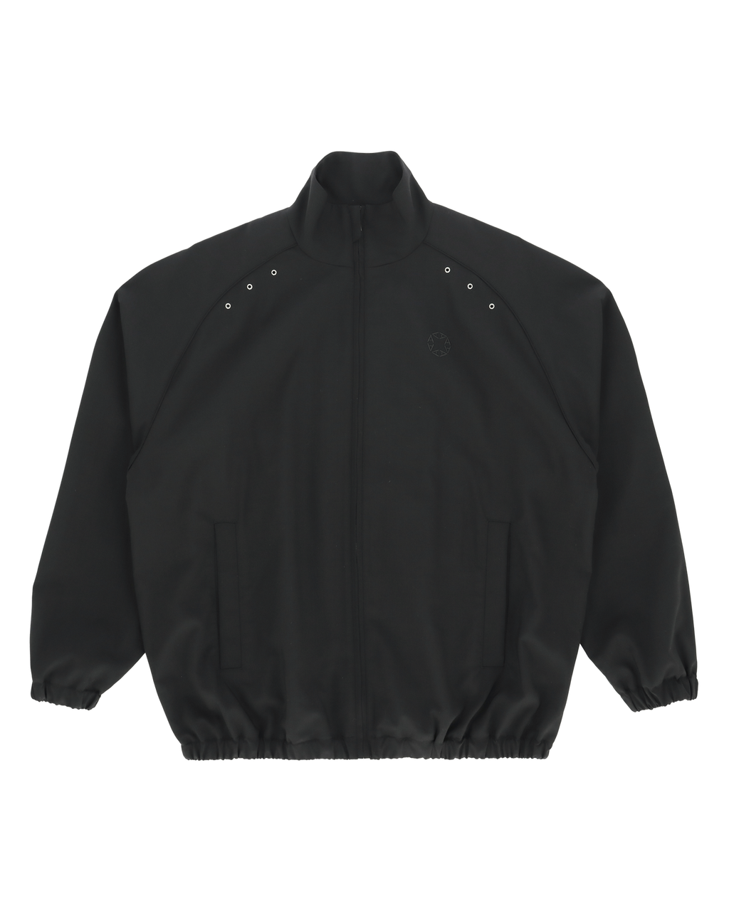 TAILORED TRACKTOP WITH EYELETS