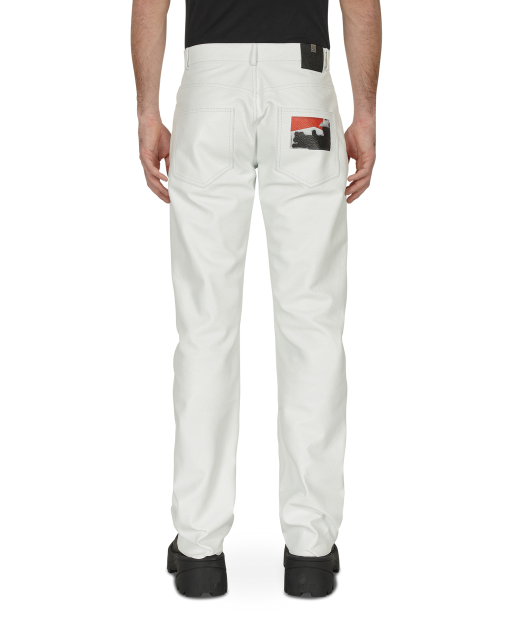 5 PKT LEATHER PANT