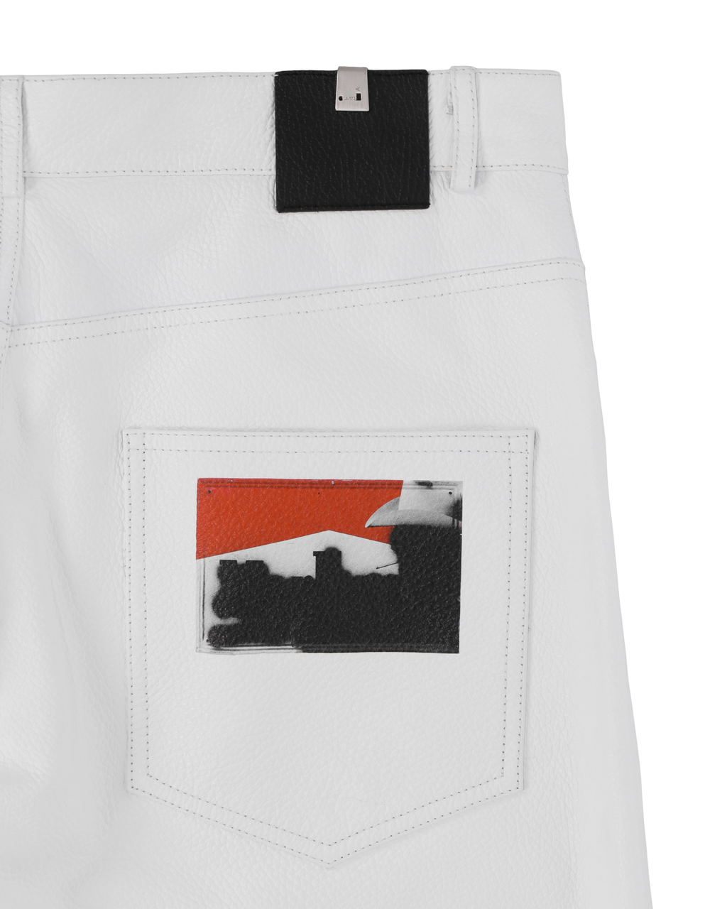 5 PKT LEATHER PANT