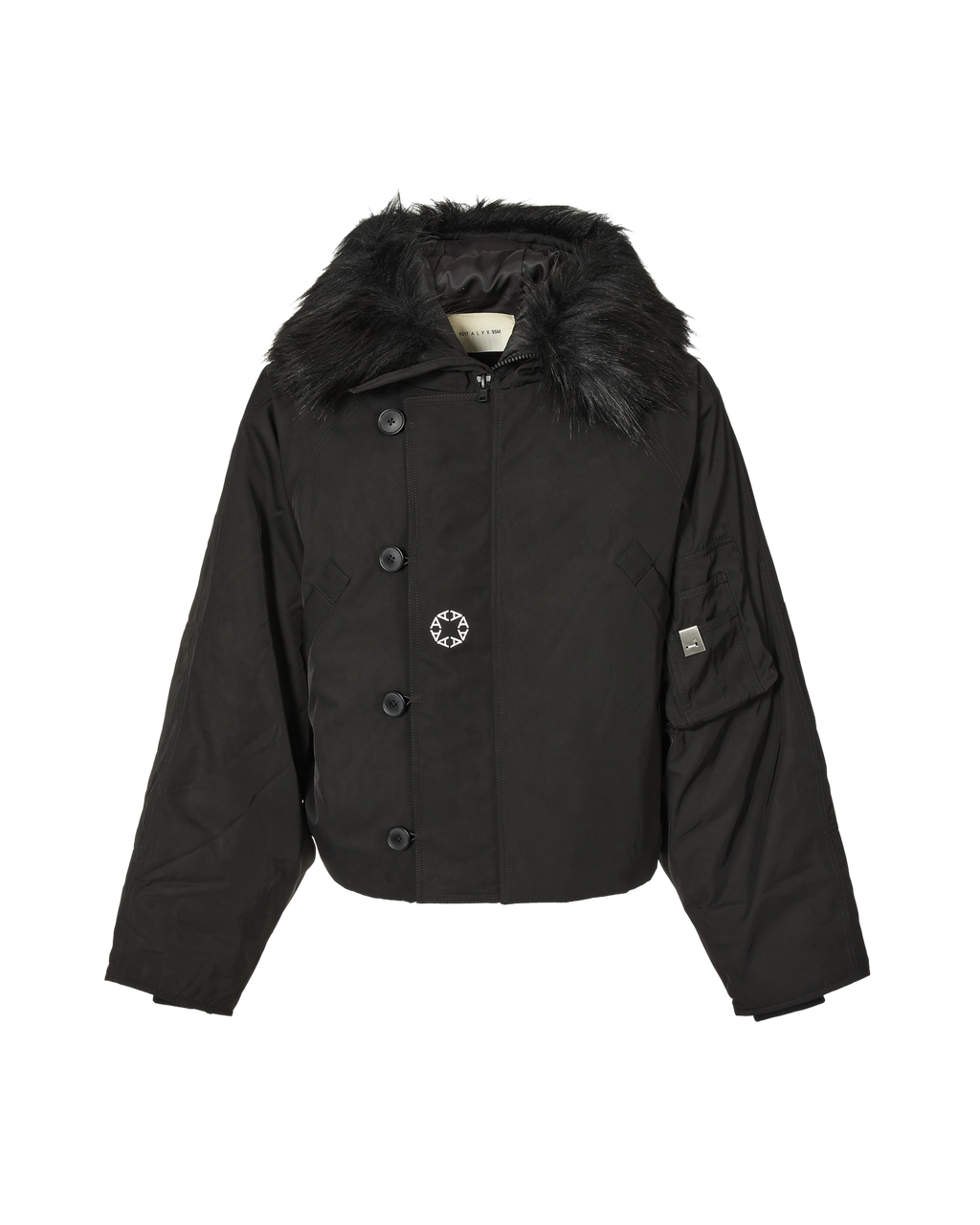 NYLON LOGO PARKA