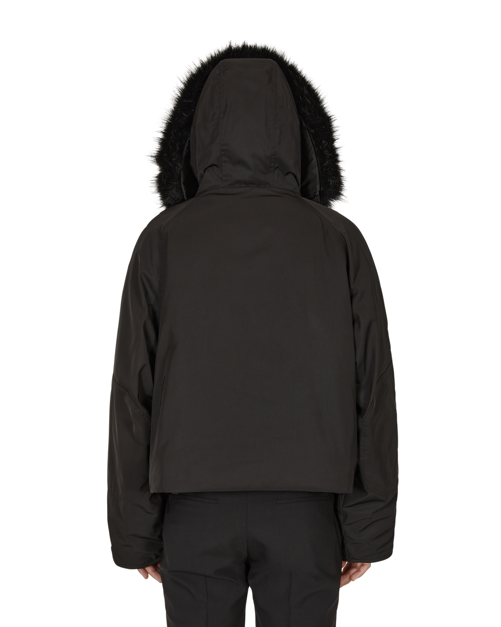NYLON LOGO PARKA