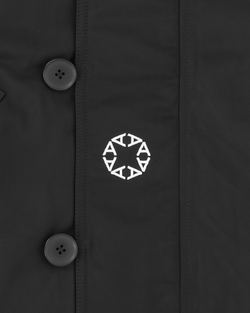 NYLON LOGO PARKA