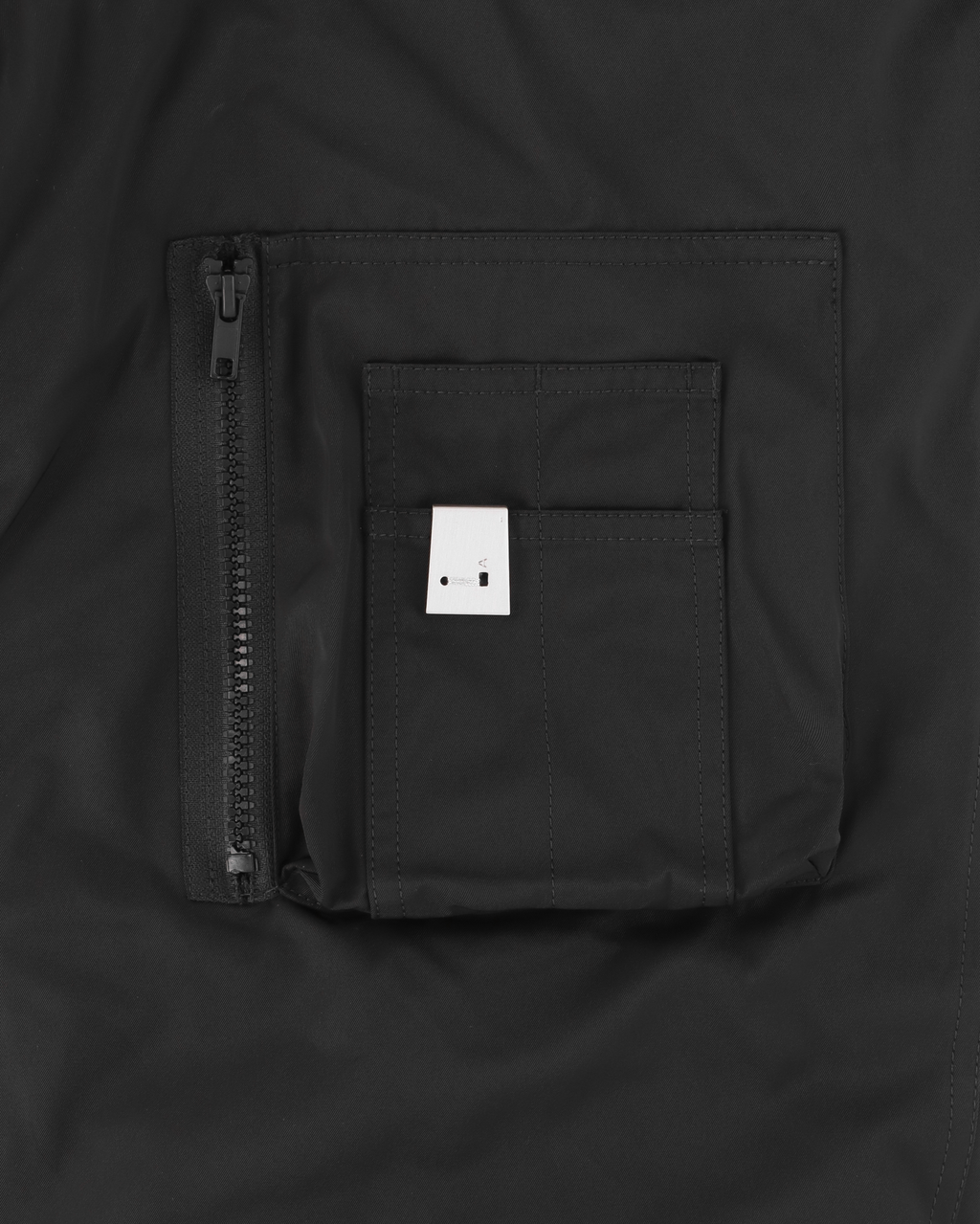 NYLON LOGO PARKA