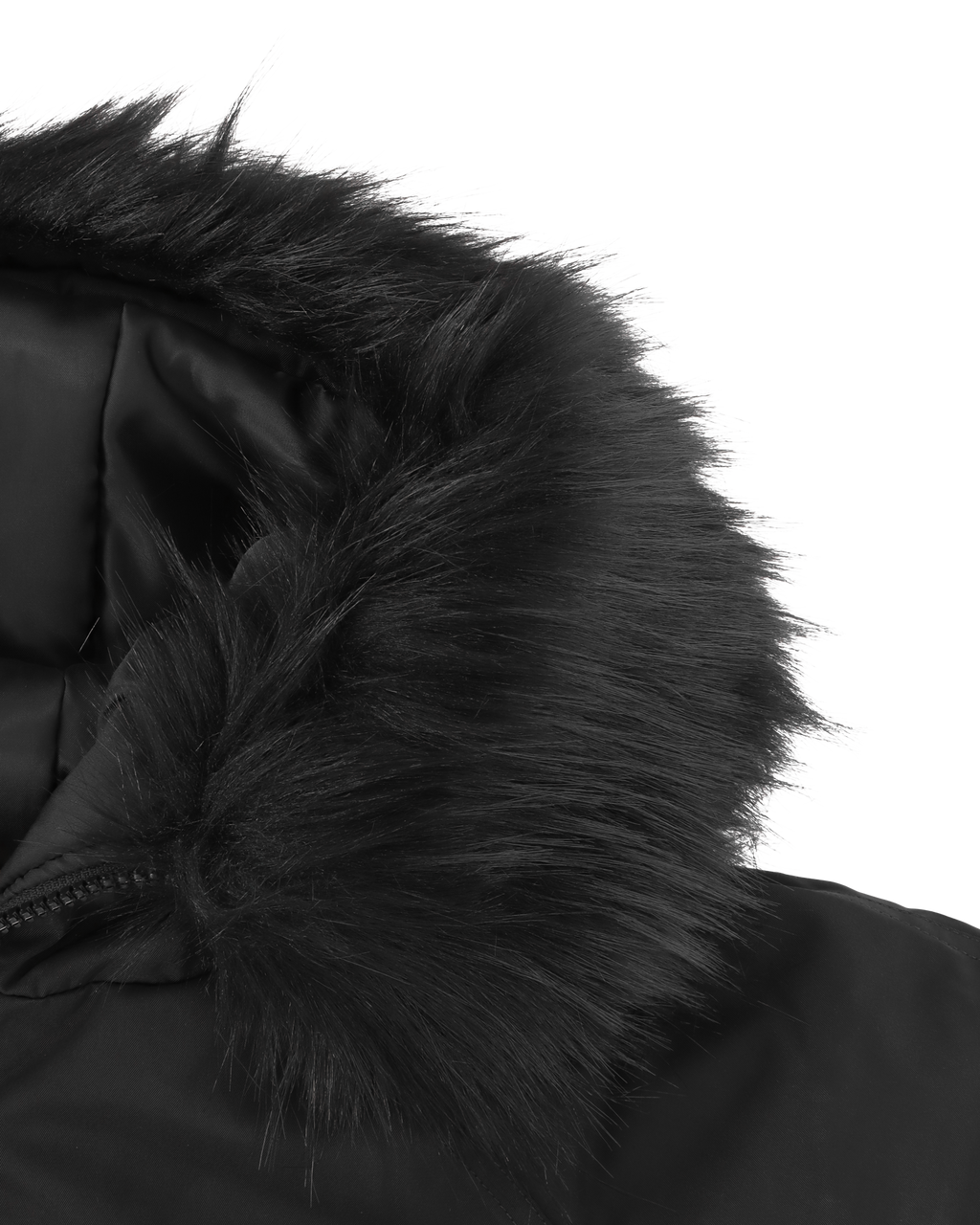 NYLON LOGO PARKA
