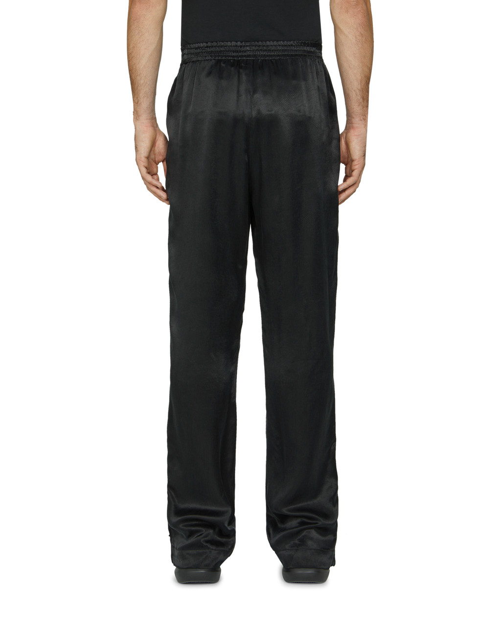 CUPRO PANTS WITH EYELETS
