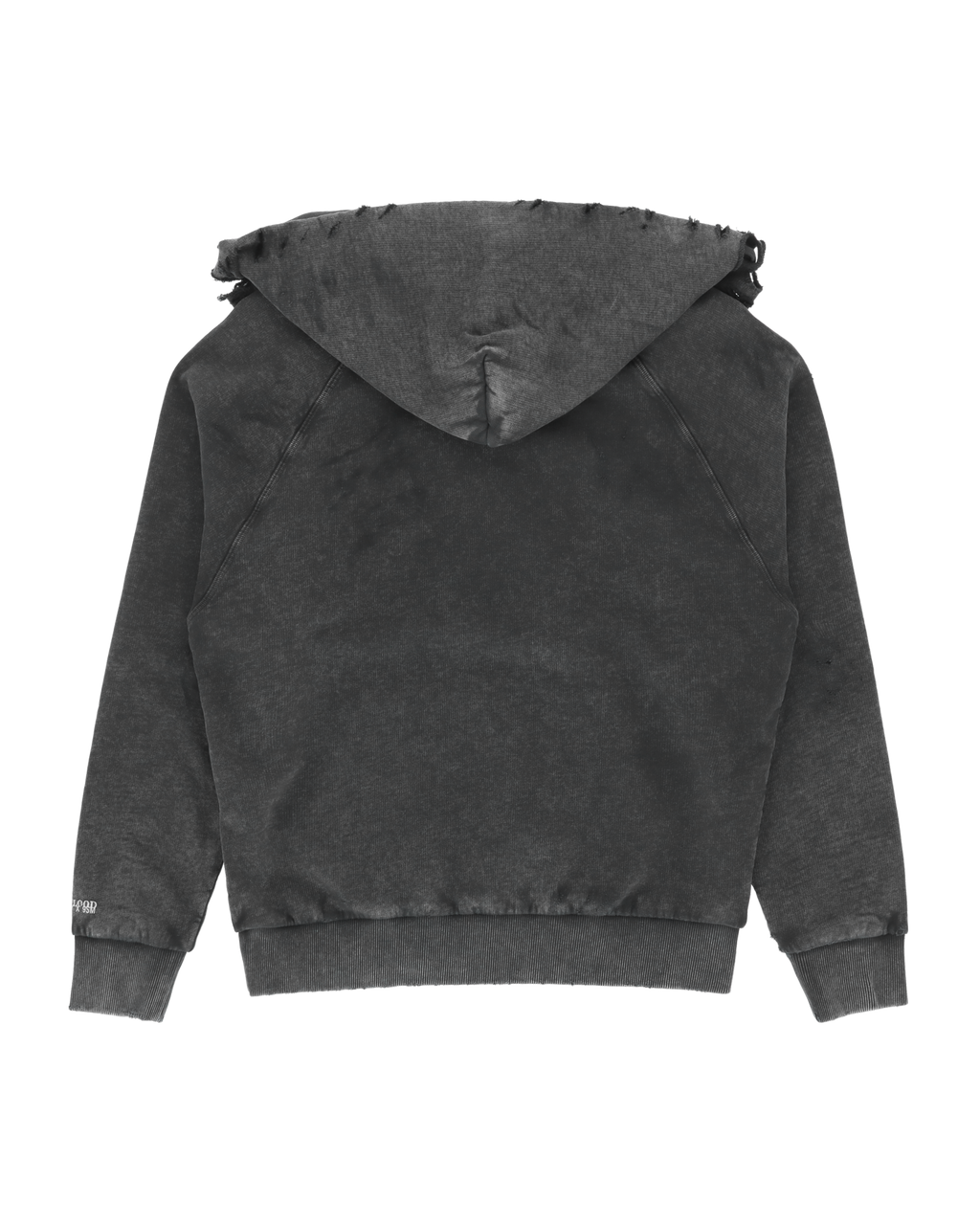 DESTROYED MARK FLOOD BOX HOODIE