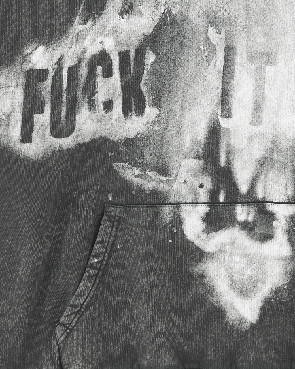 MARK FLOOD OVERSIZED GRAPHIC HOODIE