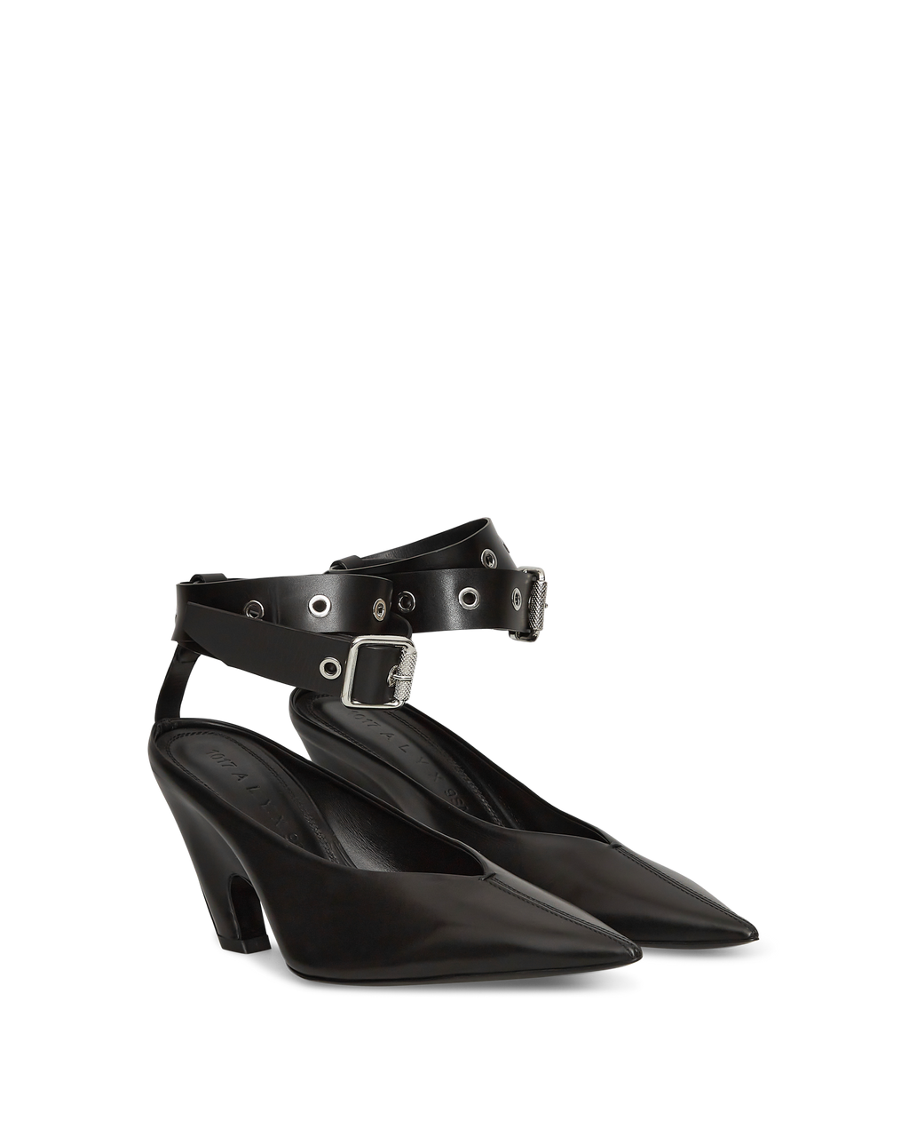 EVE HEEL WITH STUDDED BELT STRAP