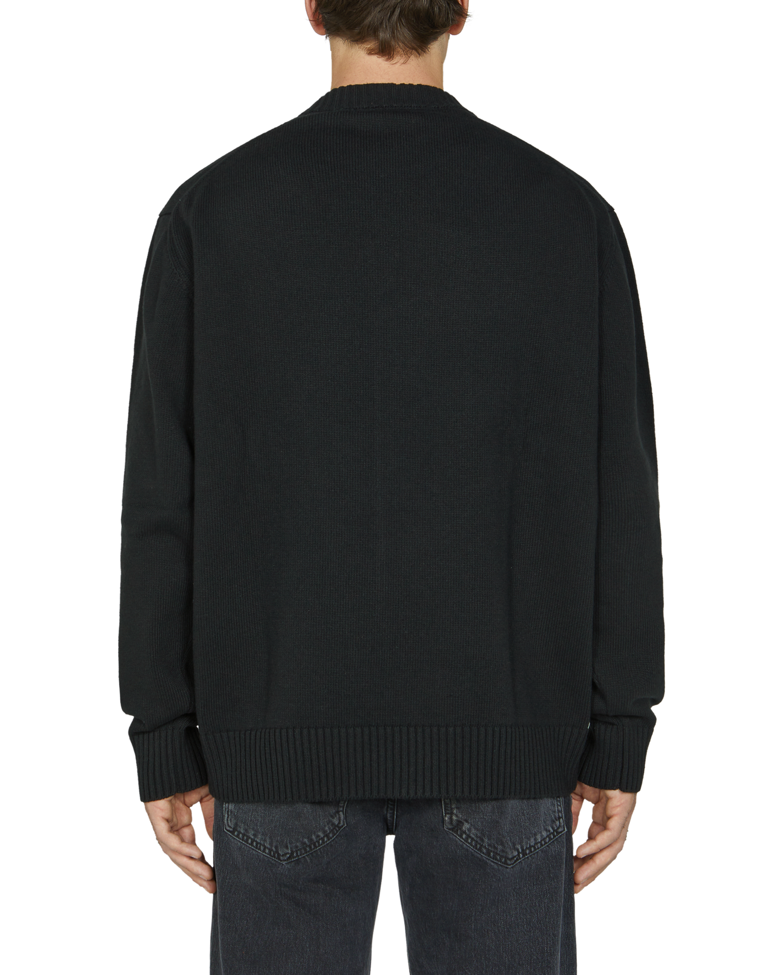 BUCKLE COLLAR CREWNECK