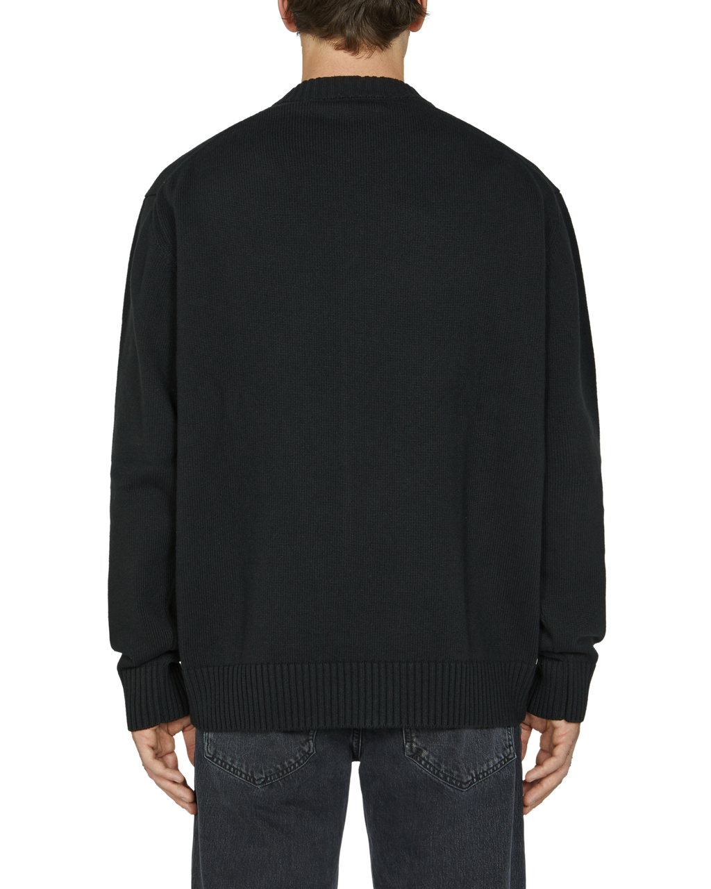 BUCKLE COLLAR CREWNECK