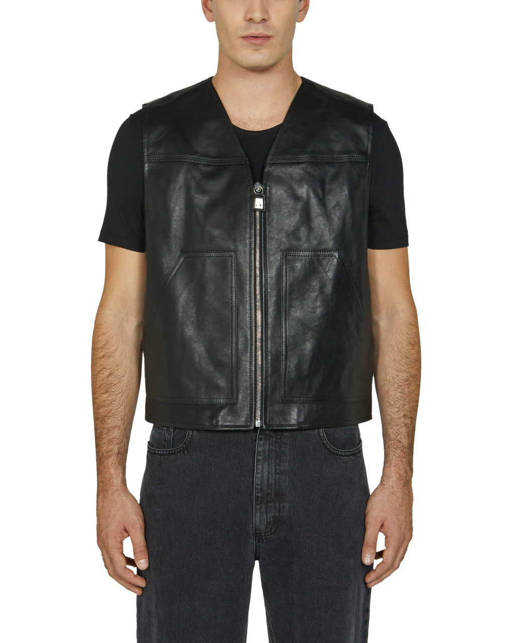 LIGHTERCAP LEATHER VEST