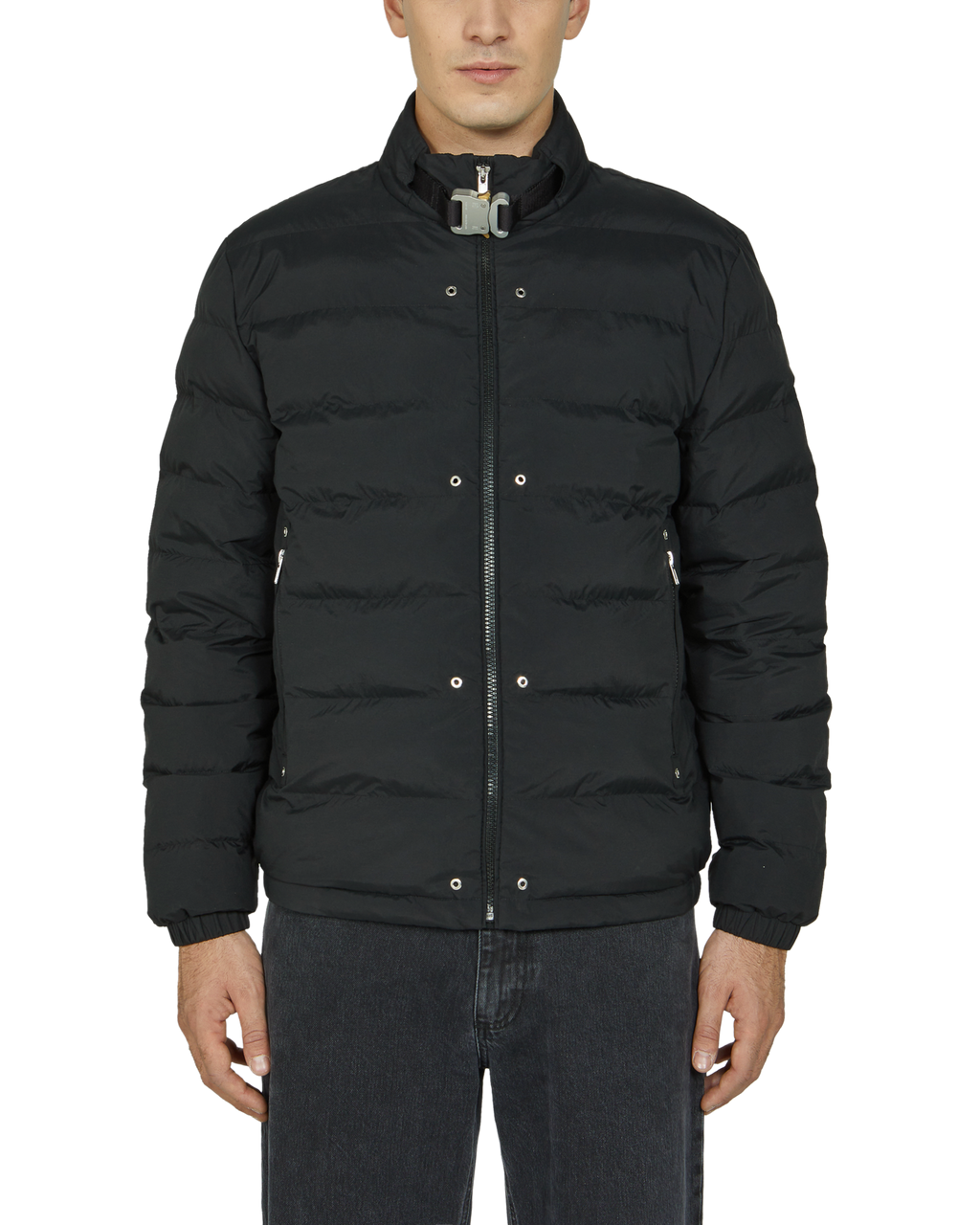 LIGHTWEIGHT BUCKLE PUFFER JACKET