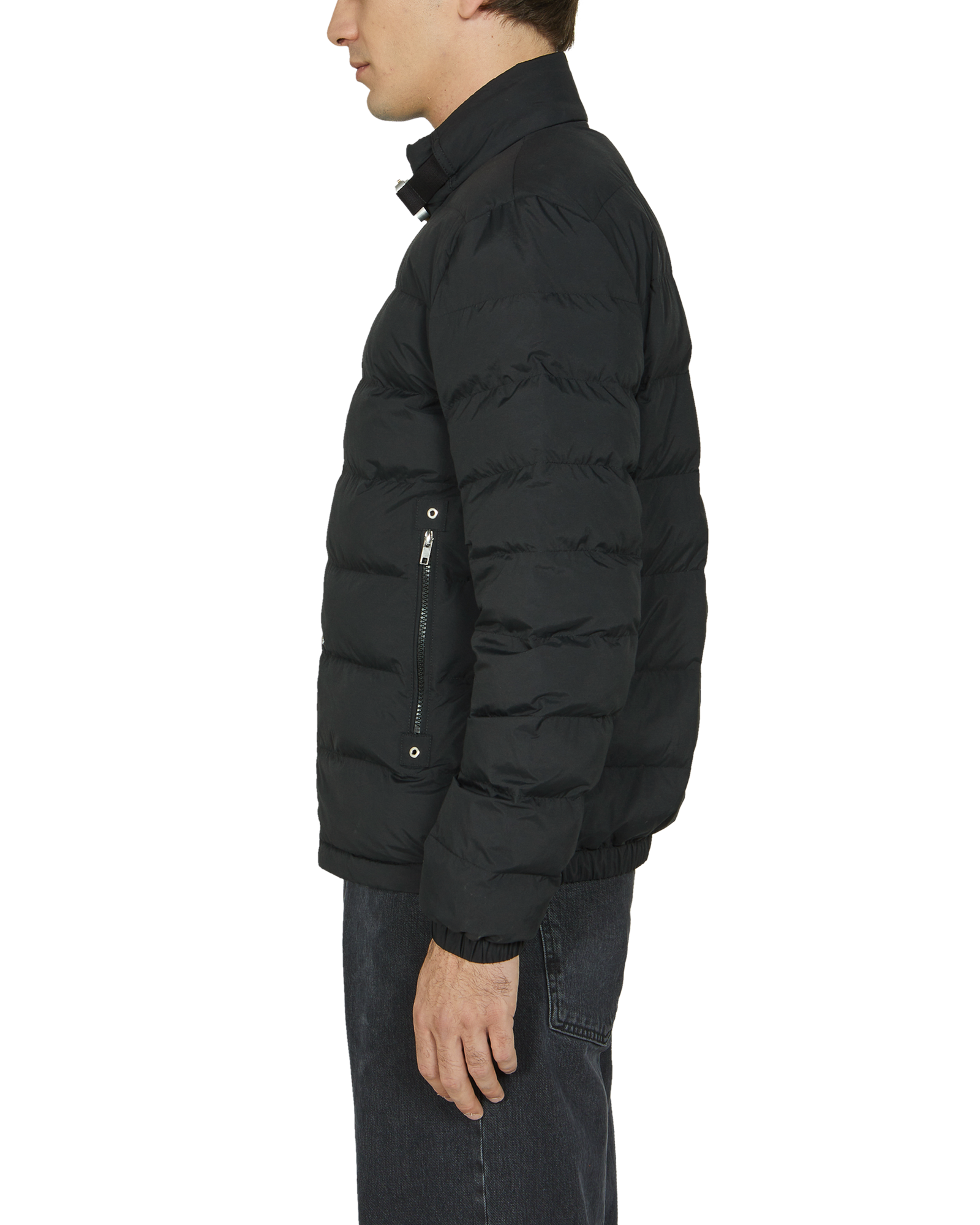 LIGHTWEIGHT BUCKLE PUFFER JACKET