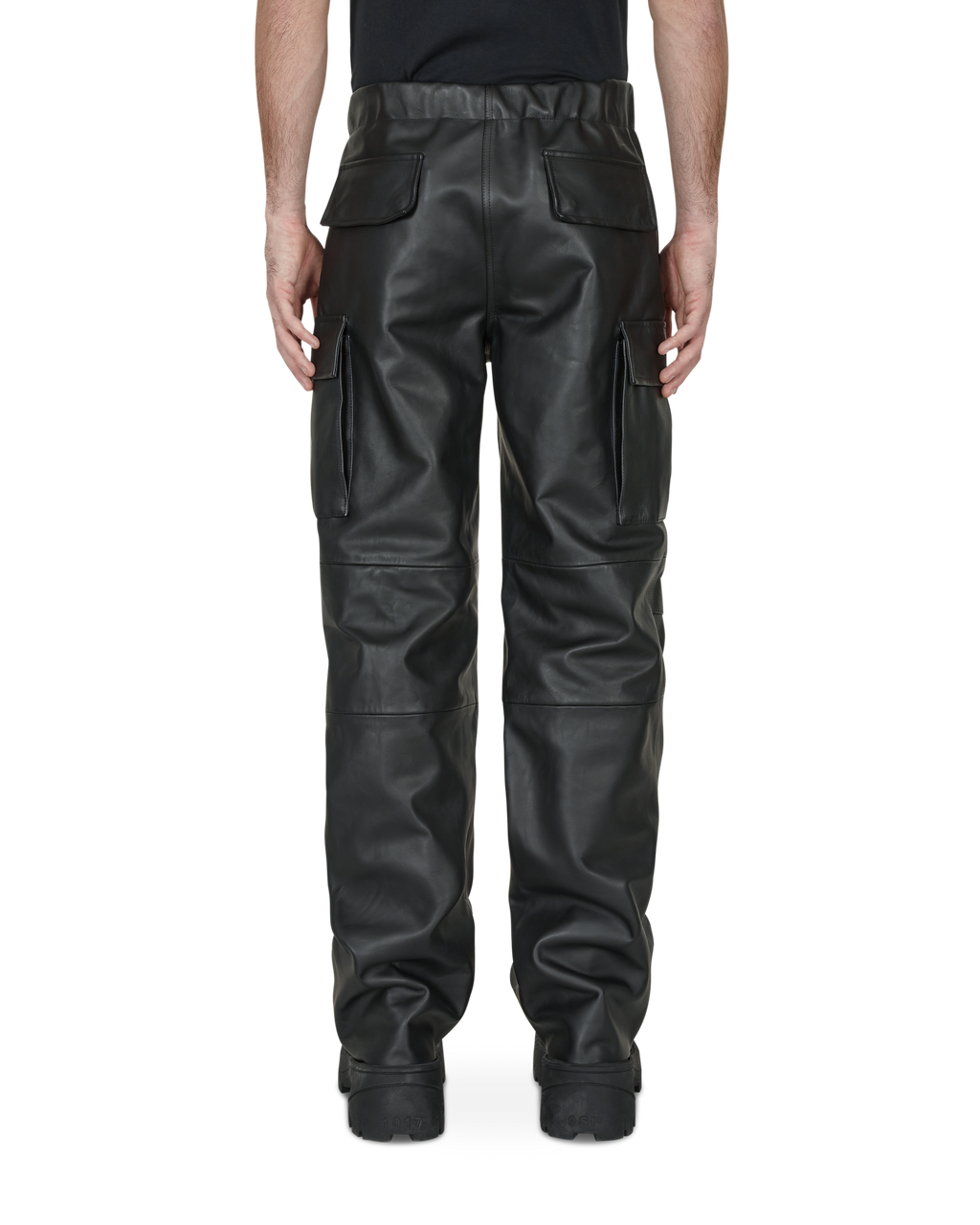 LEATHER CARGO PANT