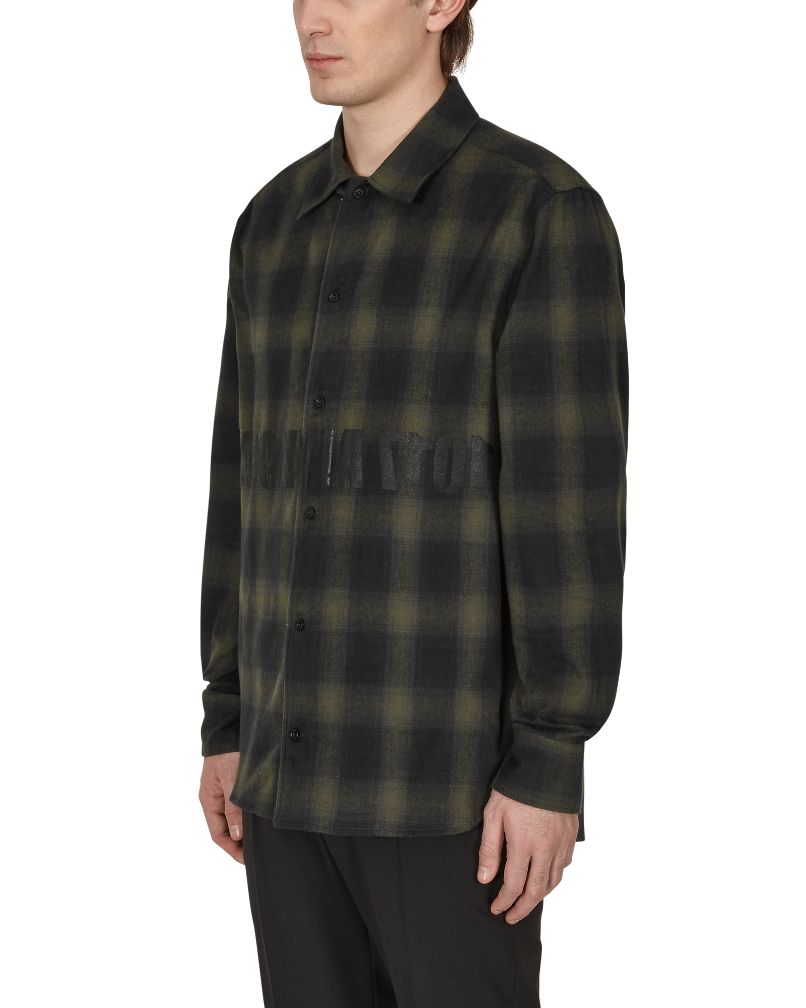 GRAPHIC FLANNEL SHIRT