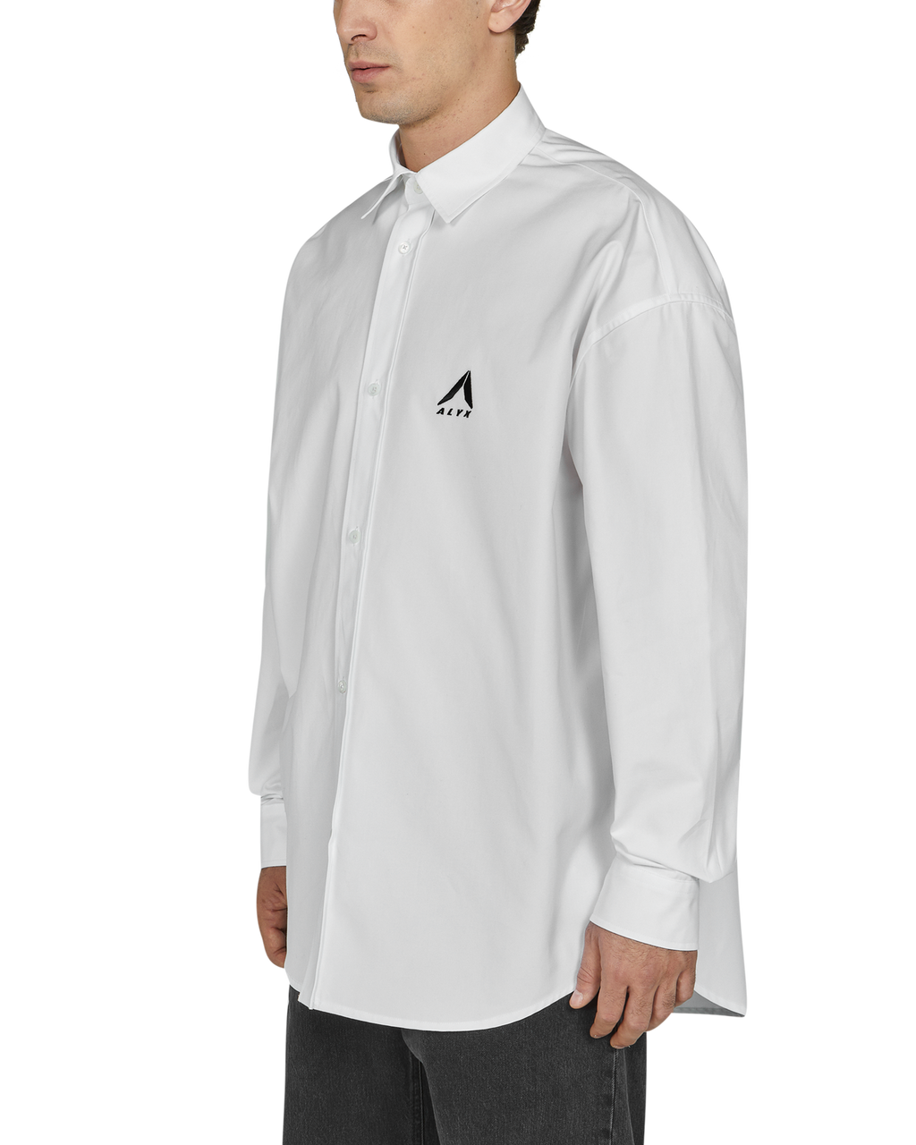 OVERSIZED LOGO POPLIN SHIRT