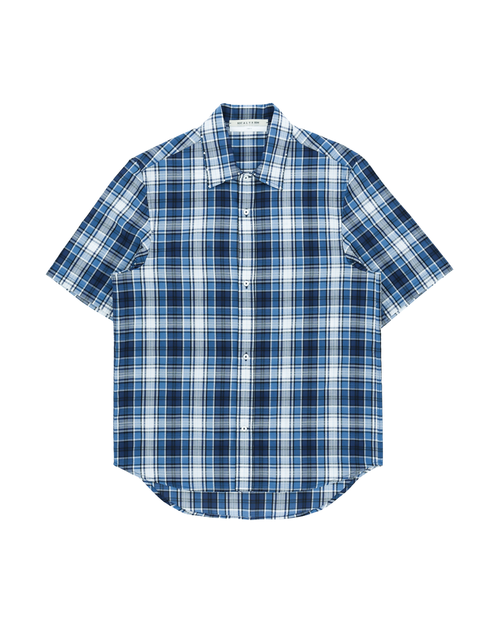 MONOGRAM S/S PLAID SHIRT