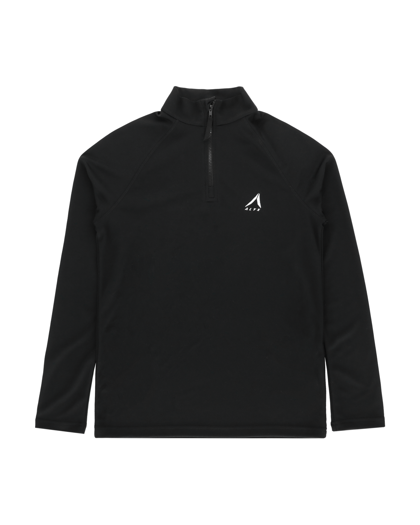 MESH QUARTER ZIP TOP