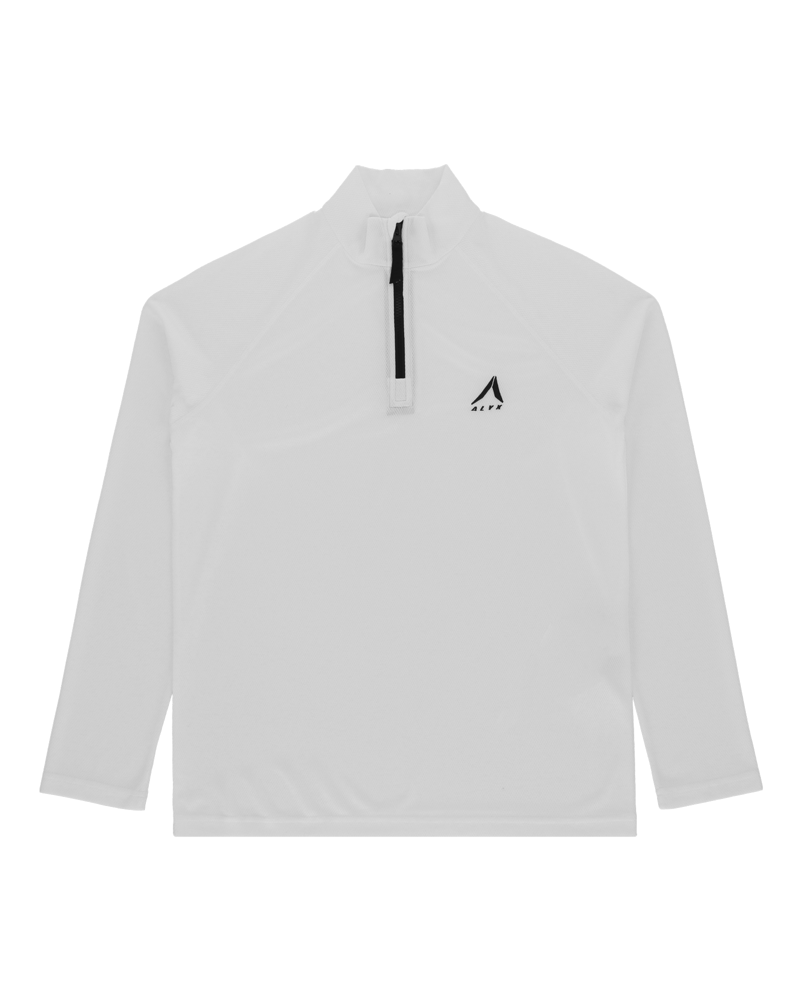 MESH QUARTER ZIP TOP