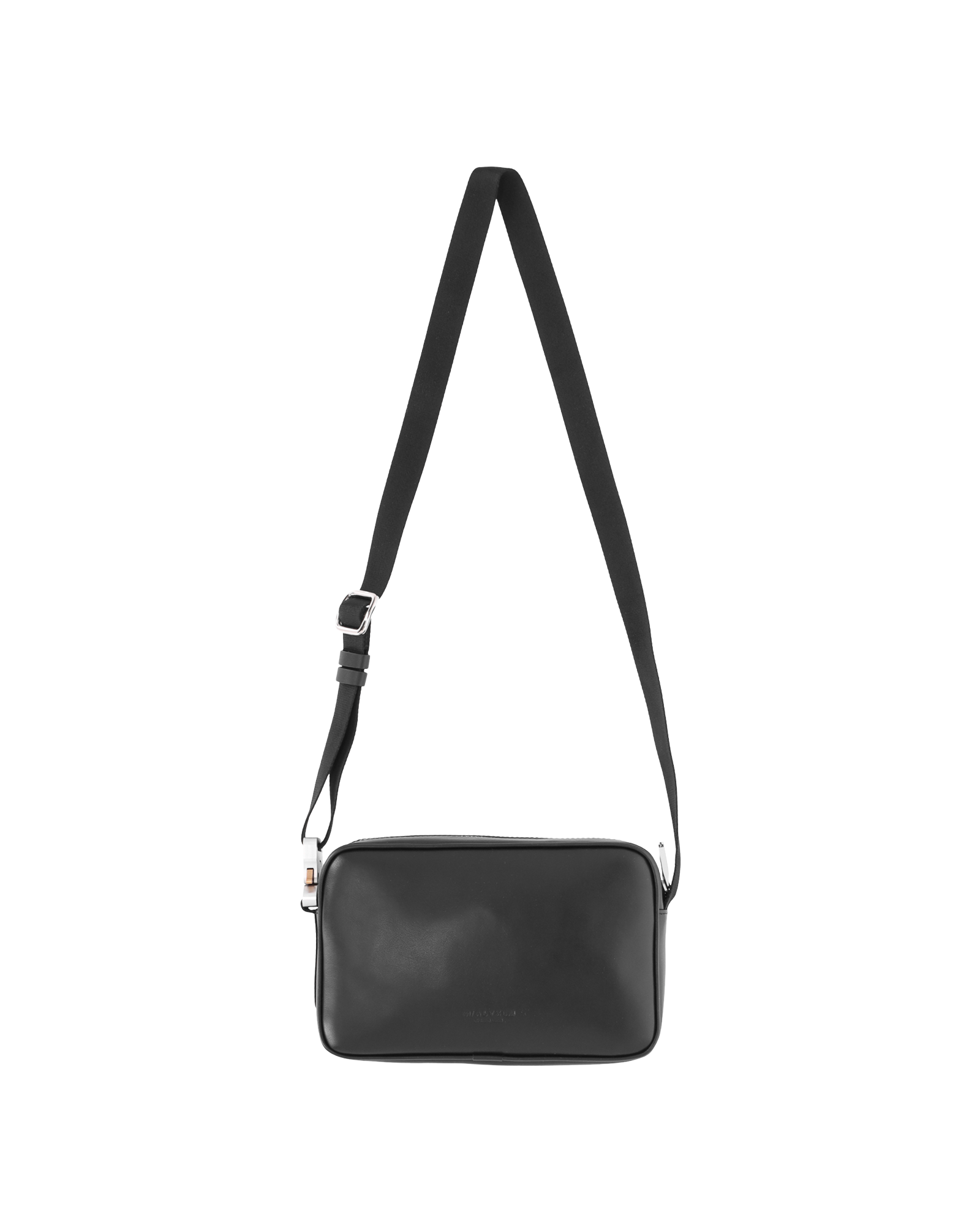 LEATHER BUCKLE CROSSBODY BAG