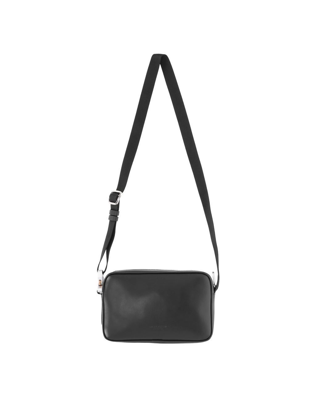 LEATHER BUCKLE CROSSBODY BAG