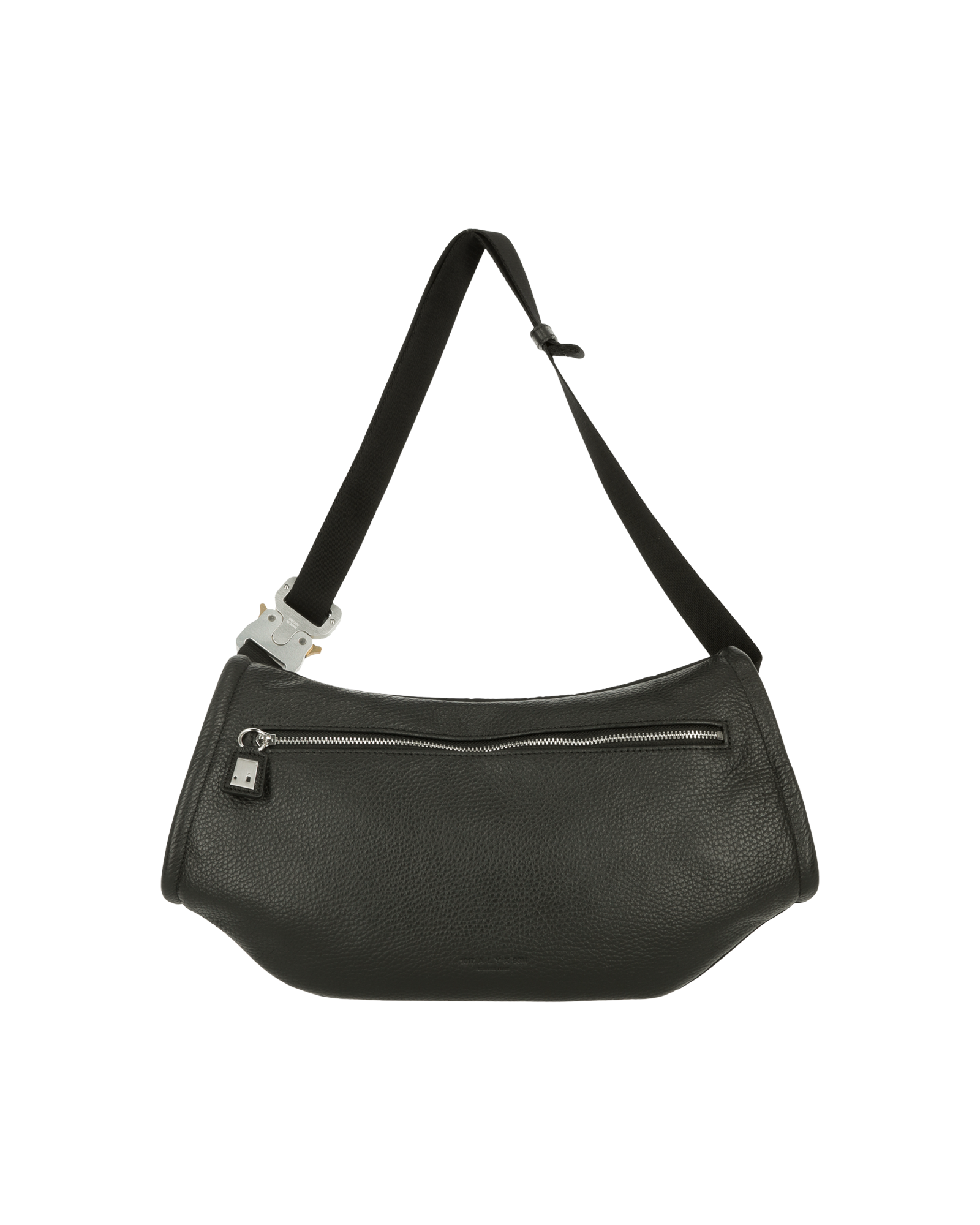 LEATHER X NYLON CROSSBODY BAG