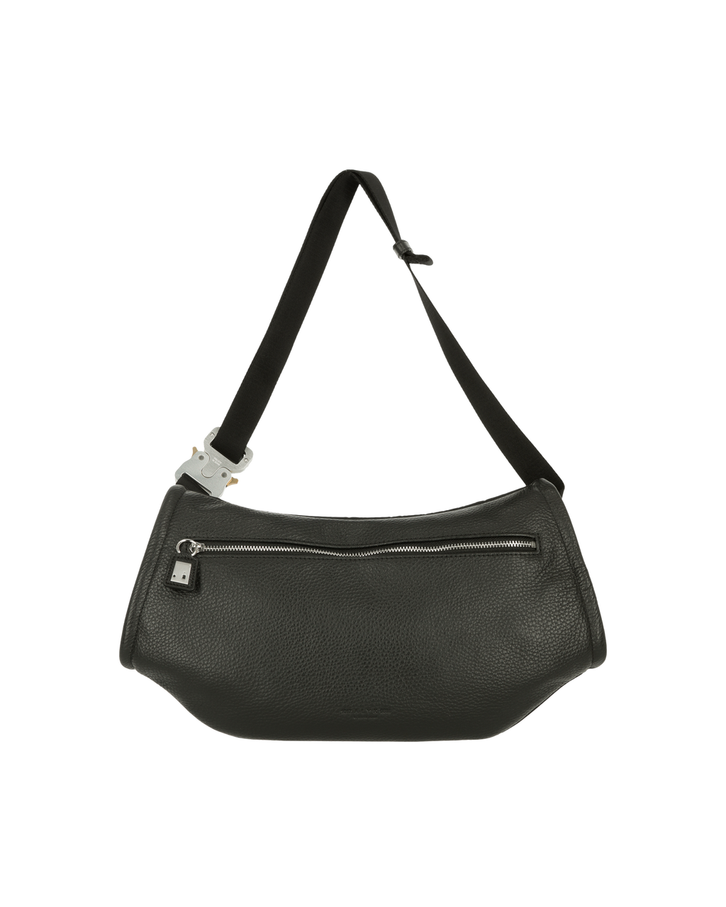 LEATHER X NYLON CROSSBODY BAG