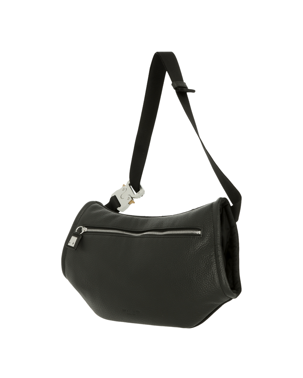 LEATHER X NYLON CROSSBODY BAG