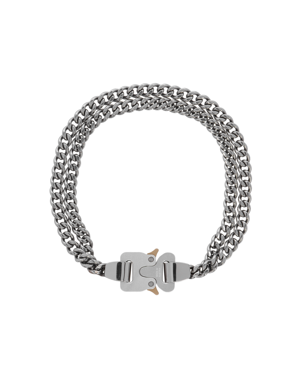 1017 ALYX 9SM 2X CHAIN BUCKLE NECKLACE JEWELLERY