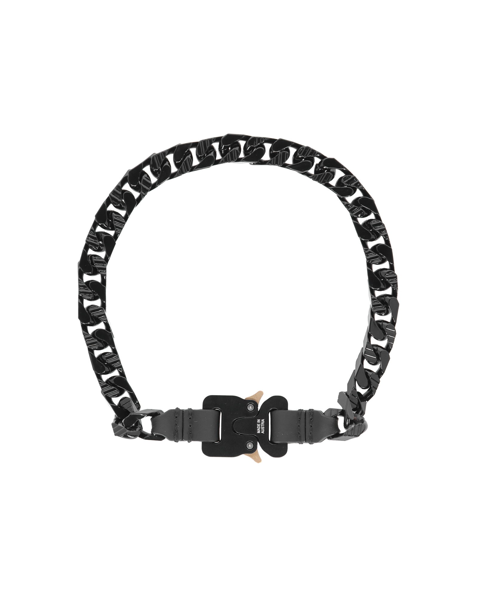 1017 Alyx 9SM Colored Chain Necklace Black Jewellery Female L