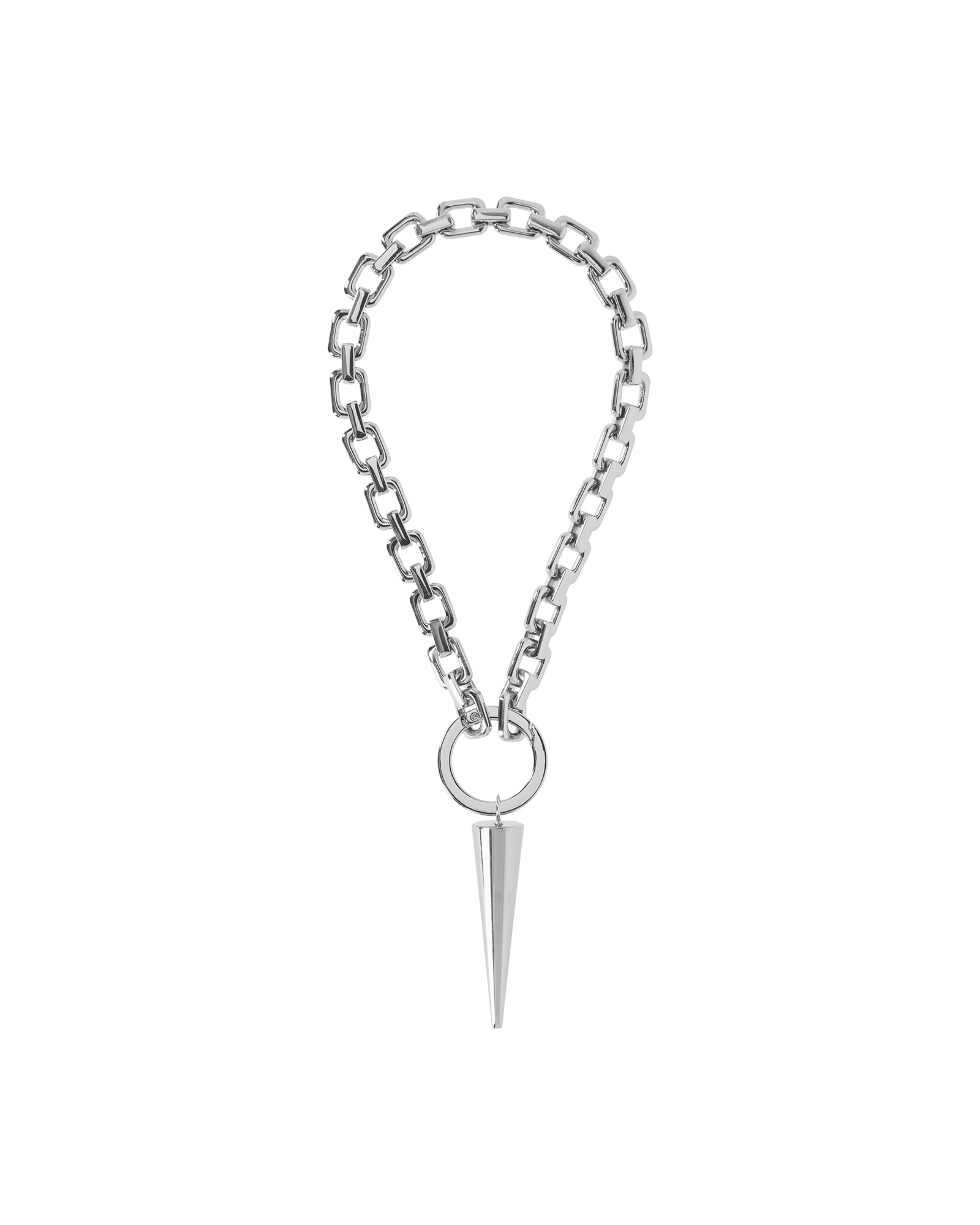 SPIKE CHUNKY CHAIN NECKLACE
