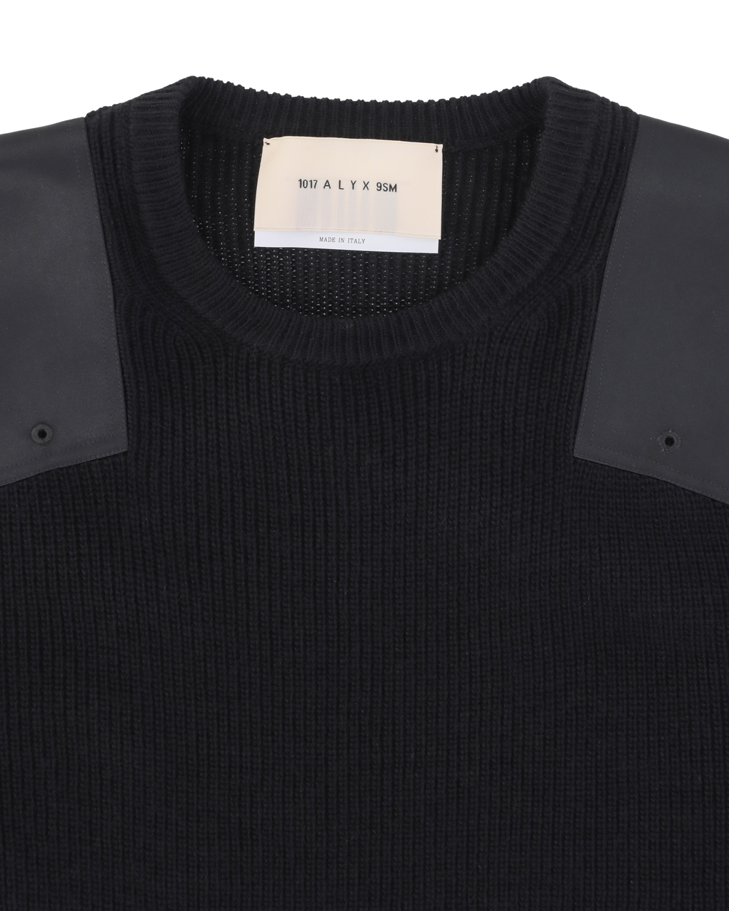 NYLON PANEL SWEATER