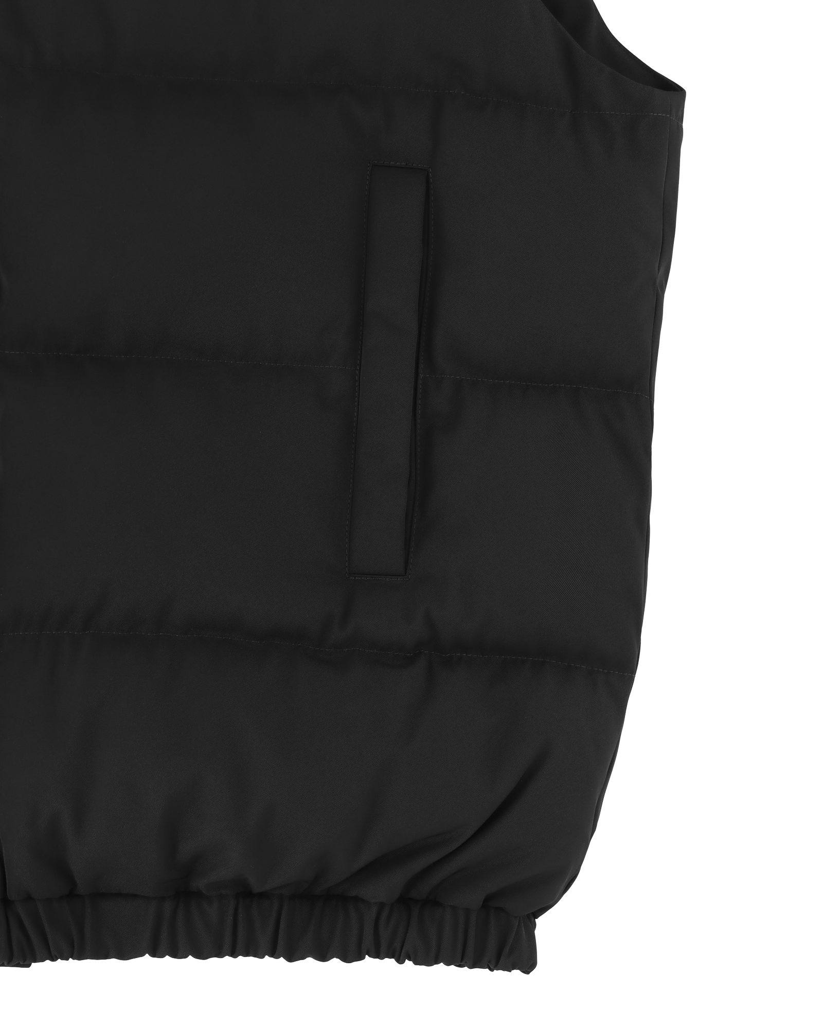 BUCKLE PUFFER VEST -  X