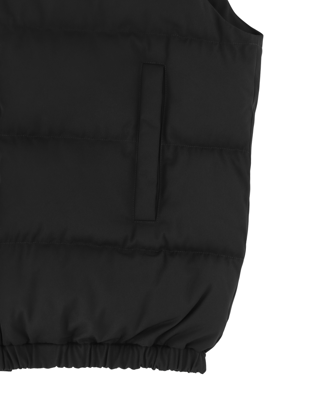 BUCKLE PUFFER VEST -  X