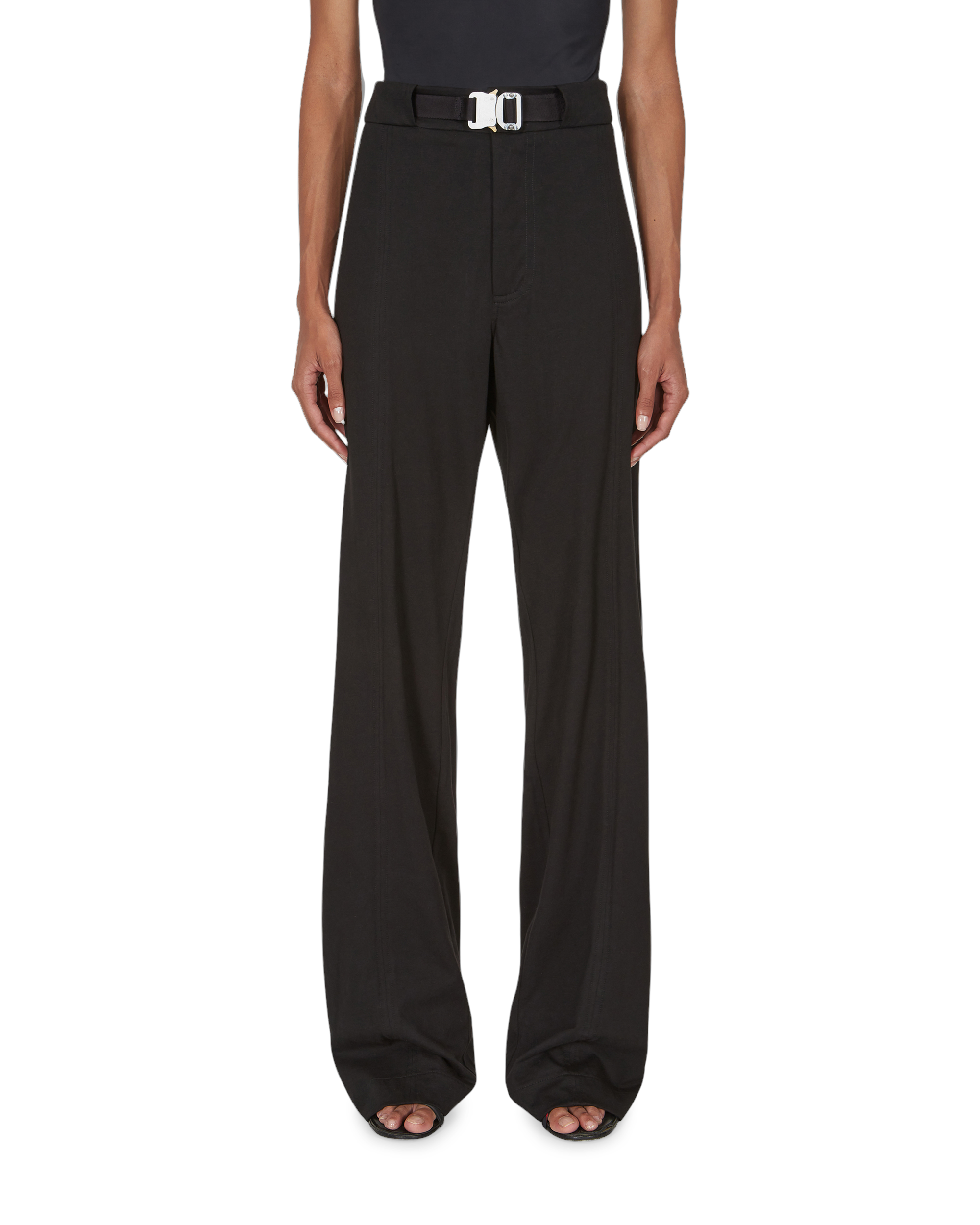 LIGHTWEIGHT COTTON BUCKLE PANT