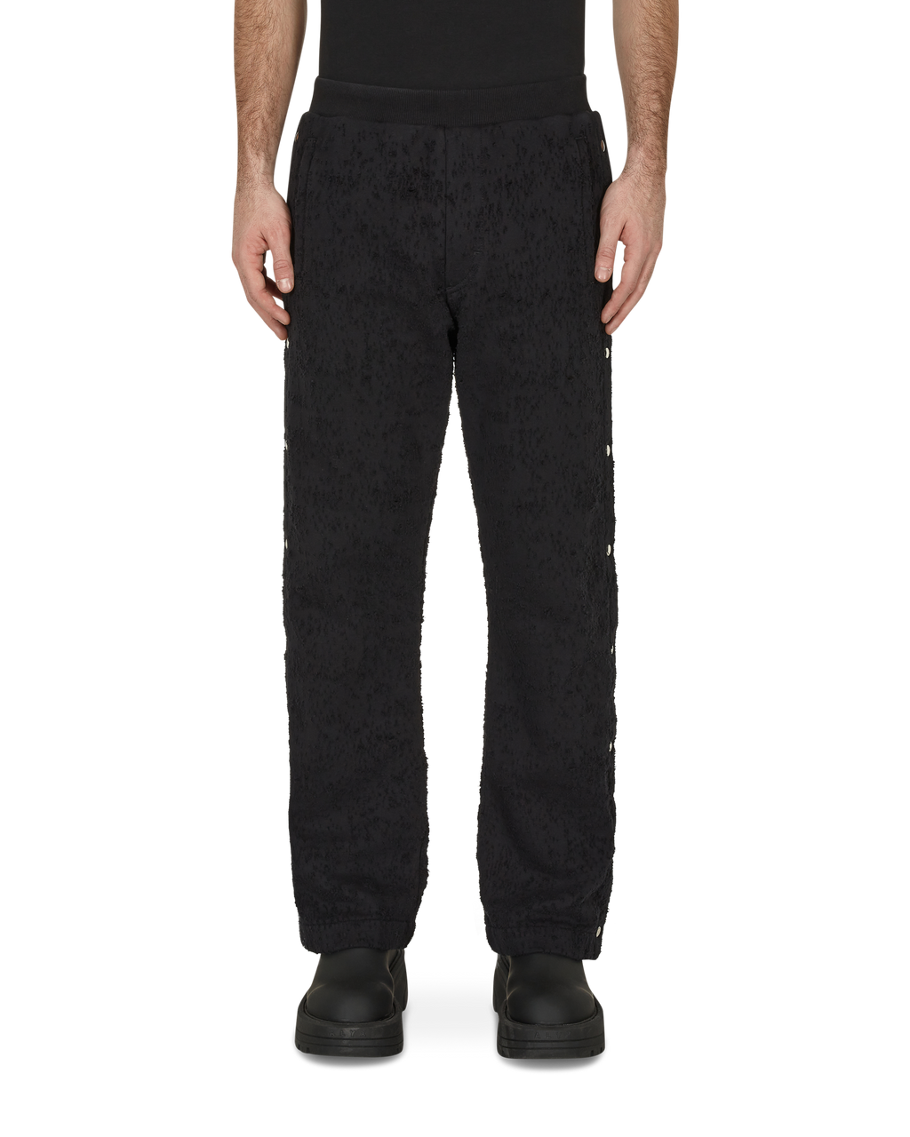 SNAP OFF COTTON SWEATPANTS