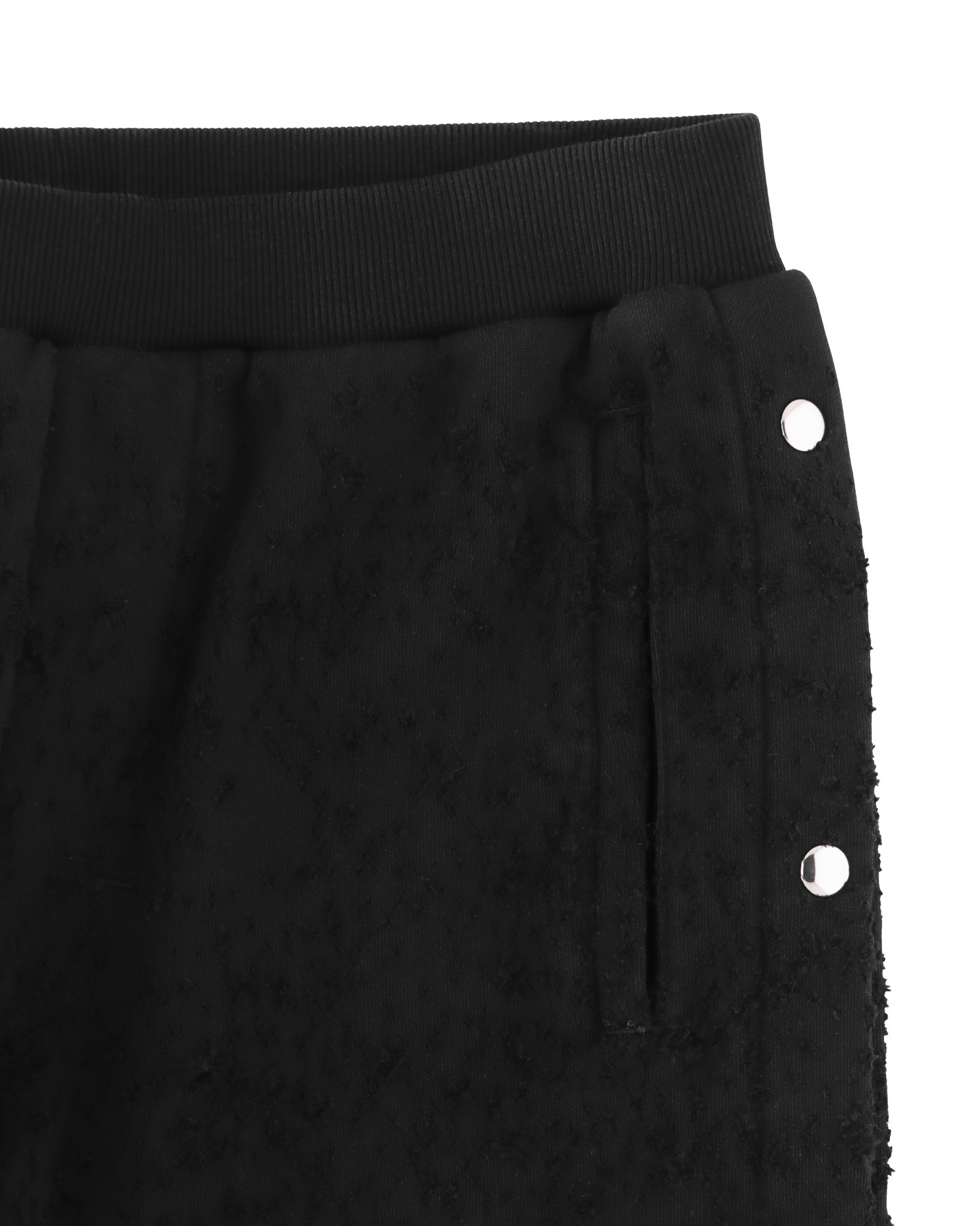 SNAP OFF COTTON SWEATPANTS