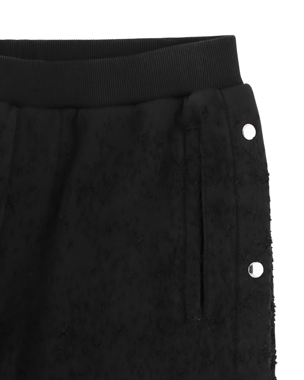 SNAP OFF COTTON SWEATPANTS