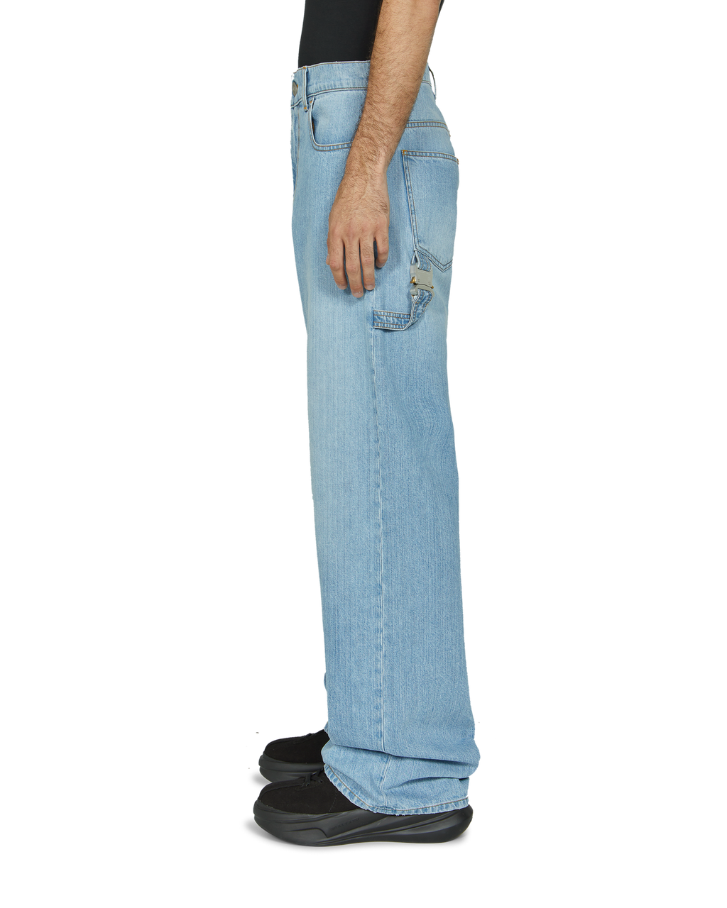 WIDE LEG JEANS WITH BUCKLE