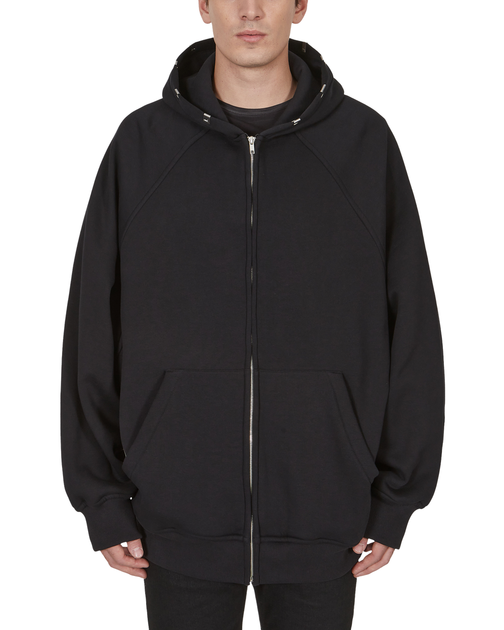1017 ALYX 9SM half-zip fastening sleeveless hoodie - Black