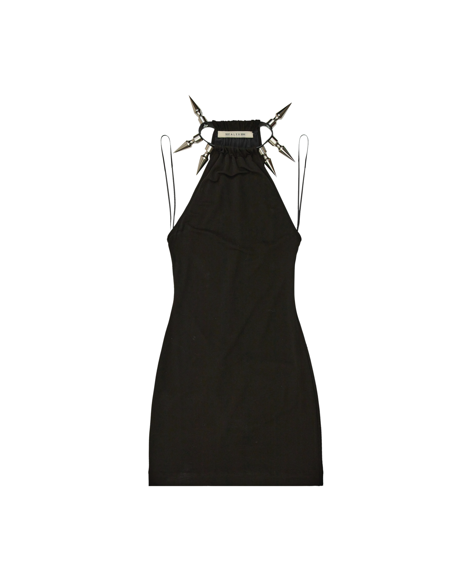 STUD COLLAR SHORT DRESS