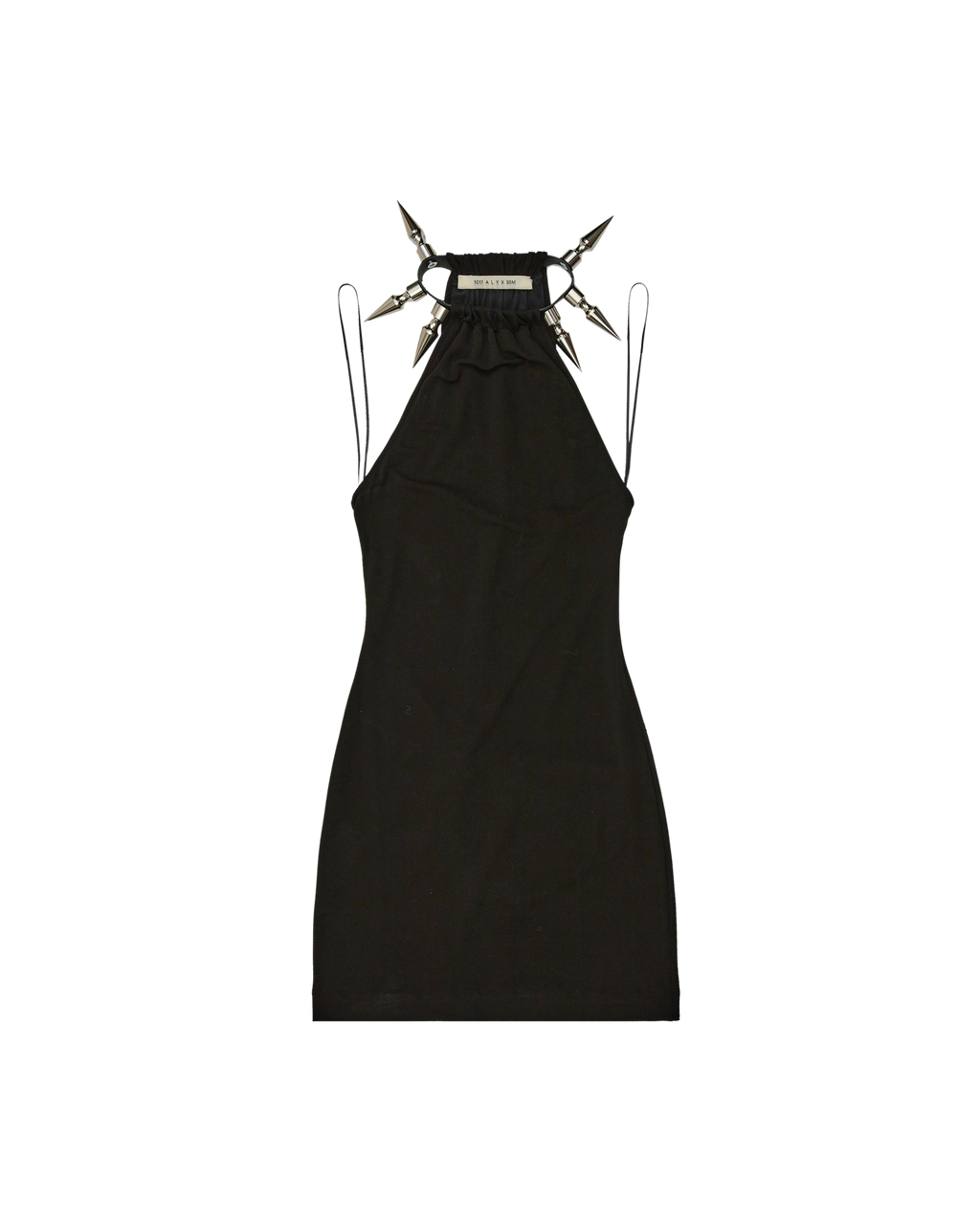 STUD COLLAR SHORT DRESS