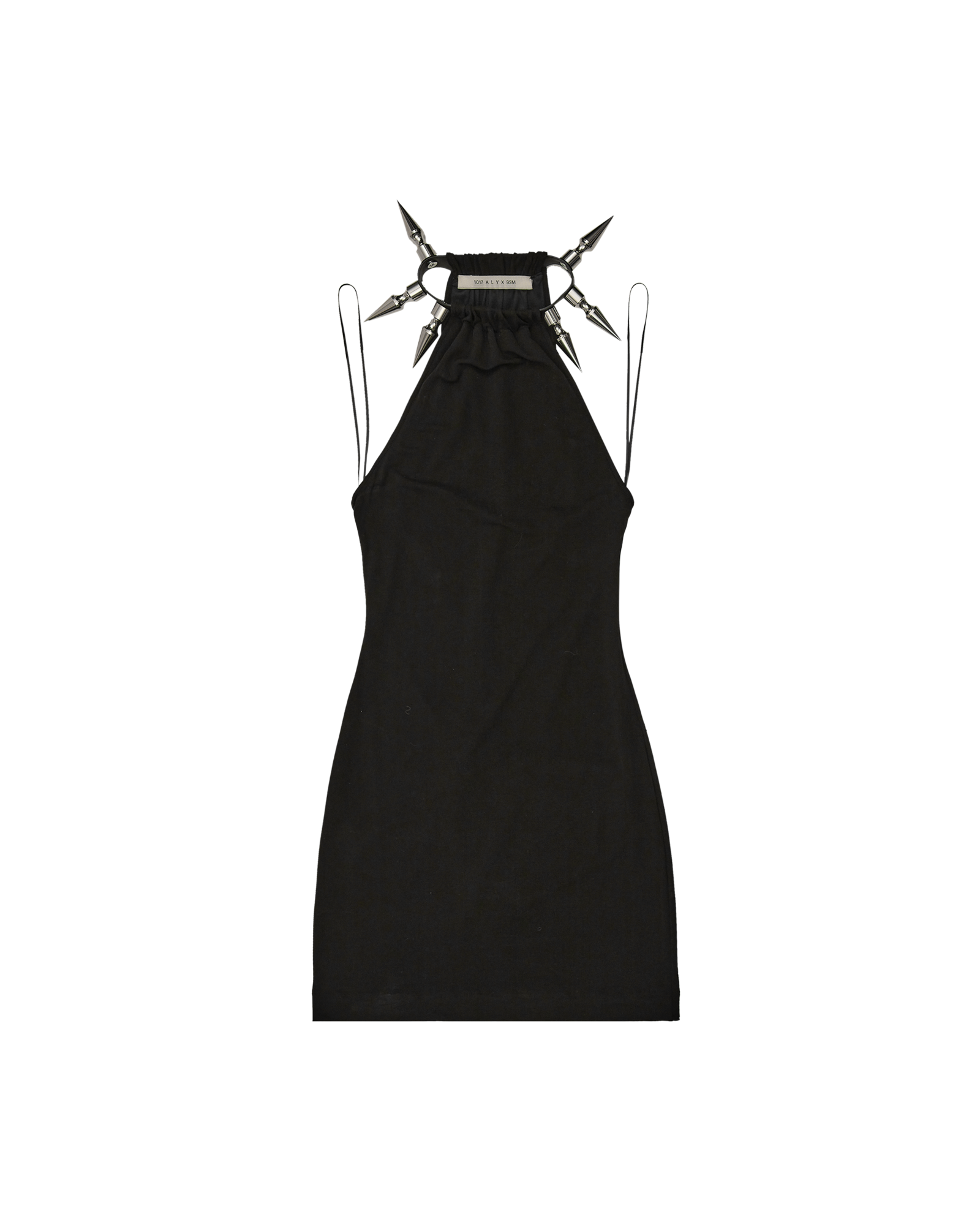 STUD COLLAR SHORT DRESS