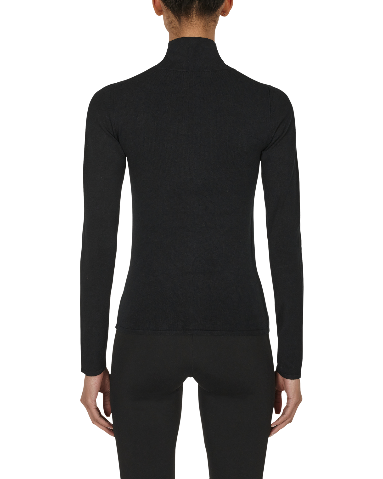 INTARSIA LOGO TURTLENECK