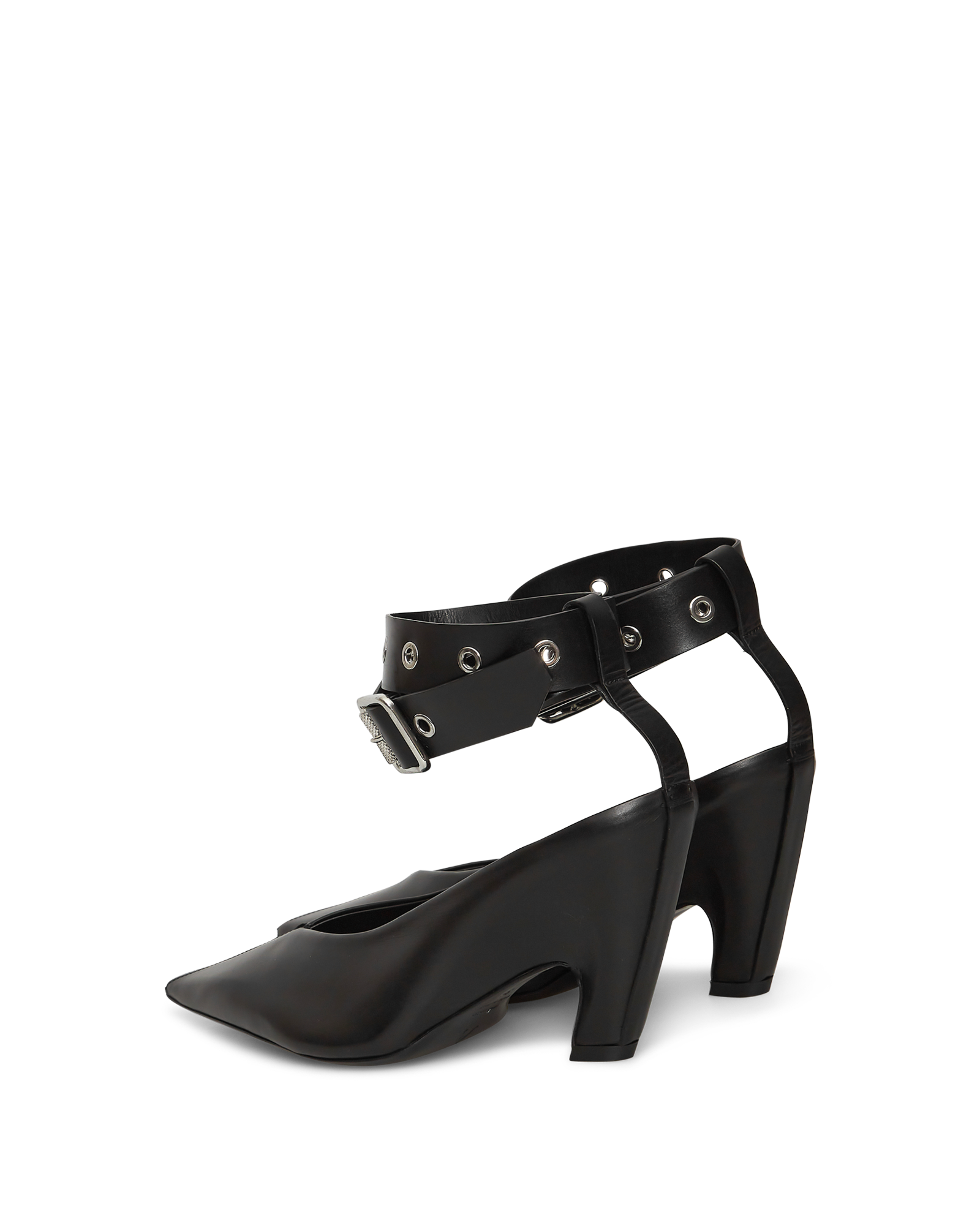 EVE HEEL WITH STUDDED BELT STRAP