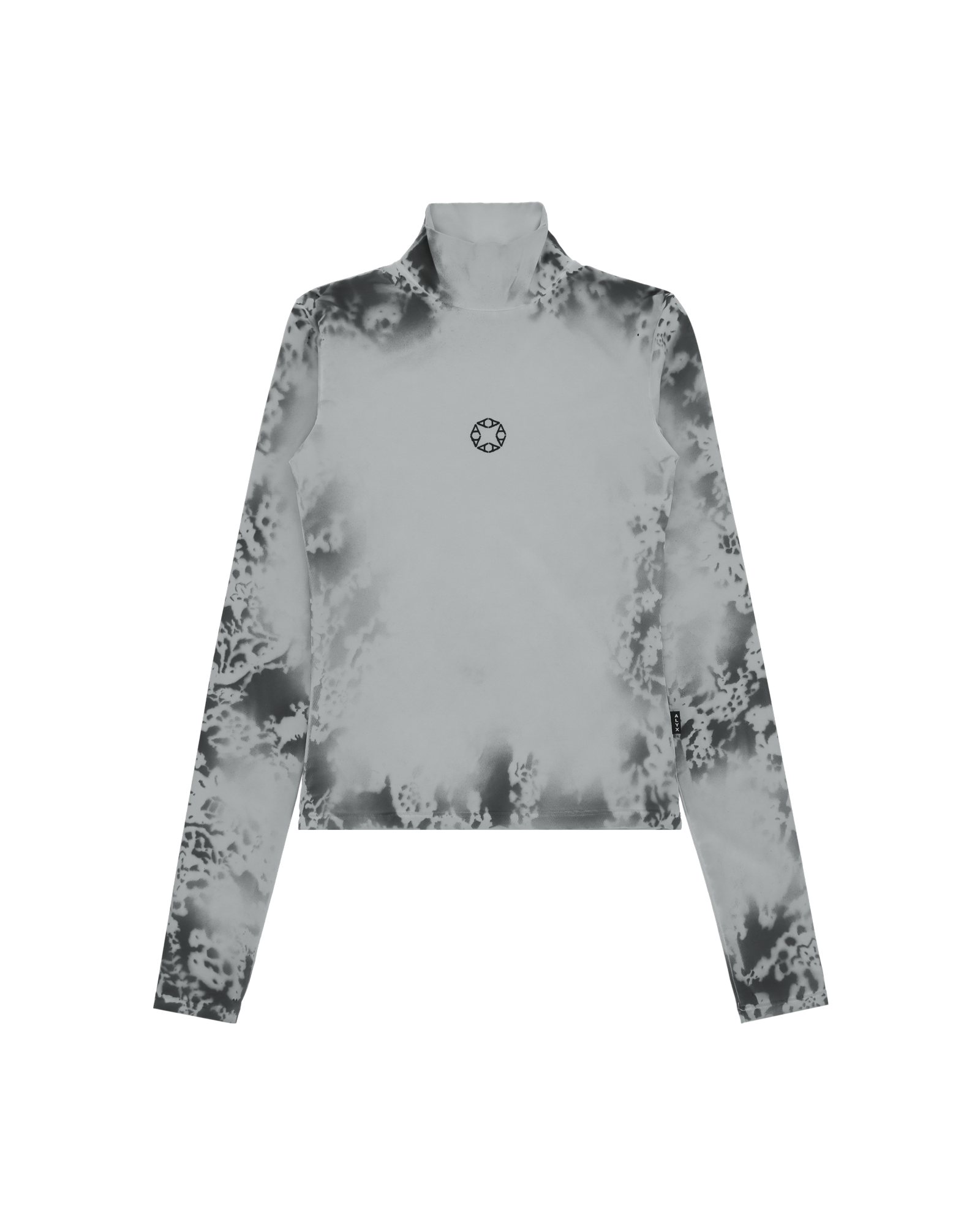 LACE SPRAY TURTLENECK