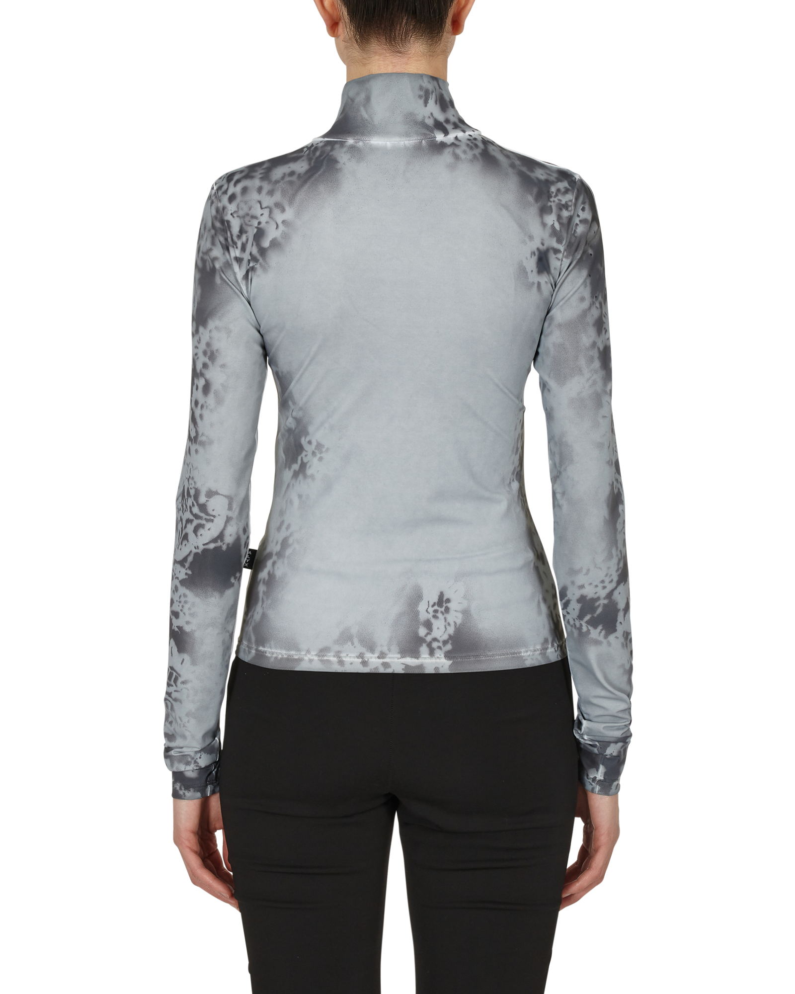 LACE SPRAY TURTLENECK