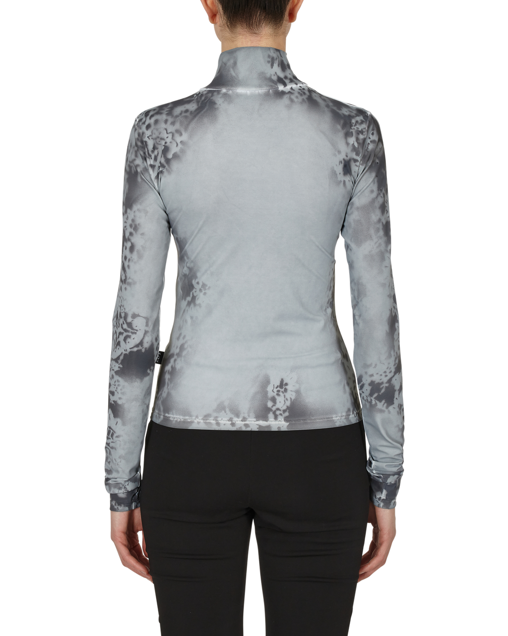 LACE SPRAY TURTLENECK