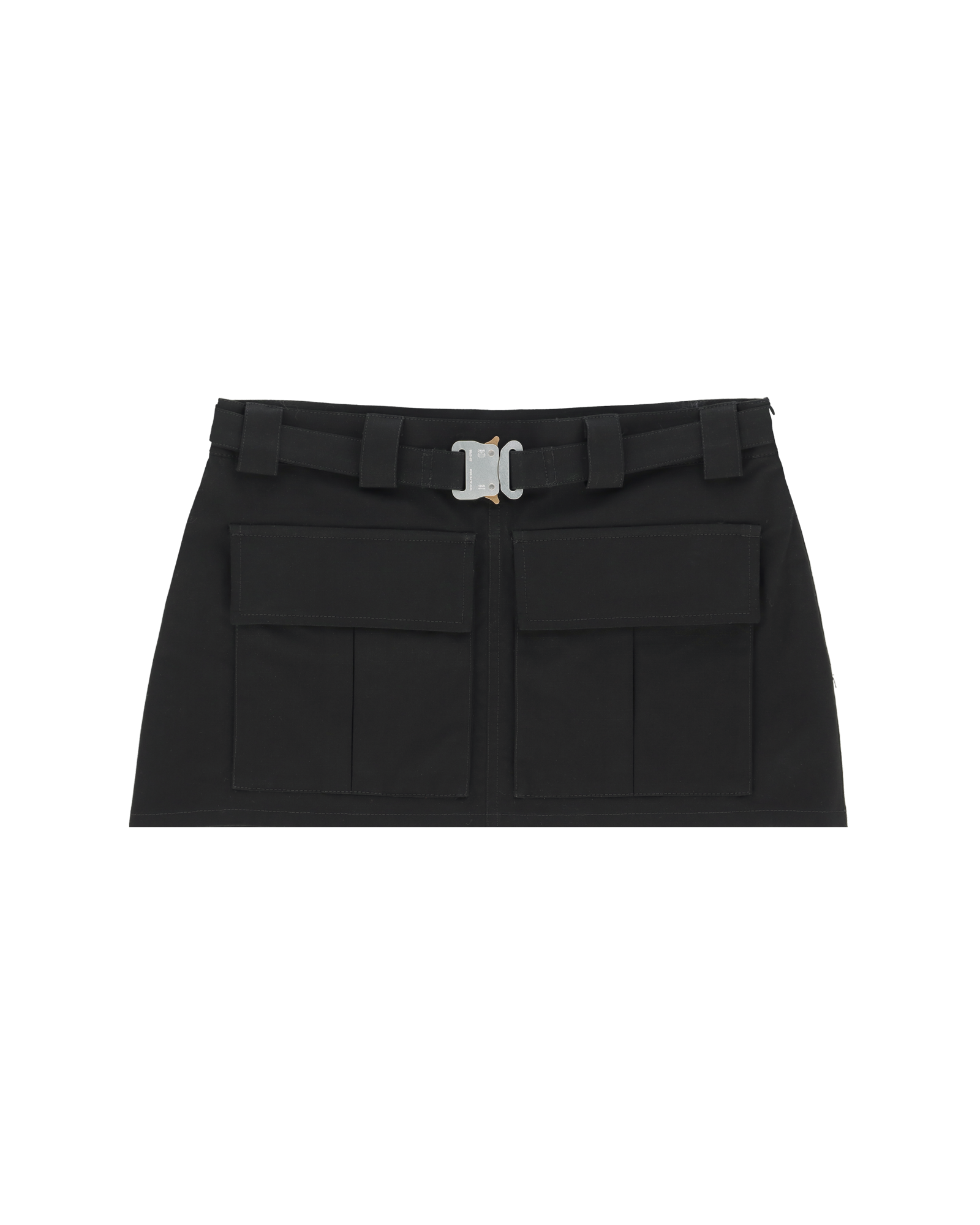 BUCKLE CARGO MINI SKIRT