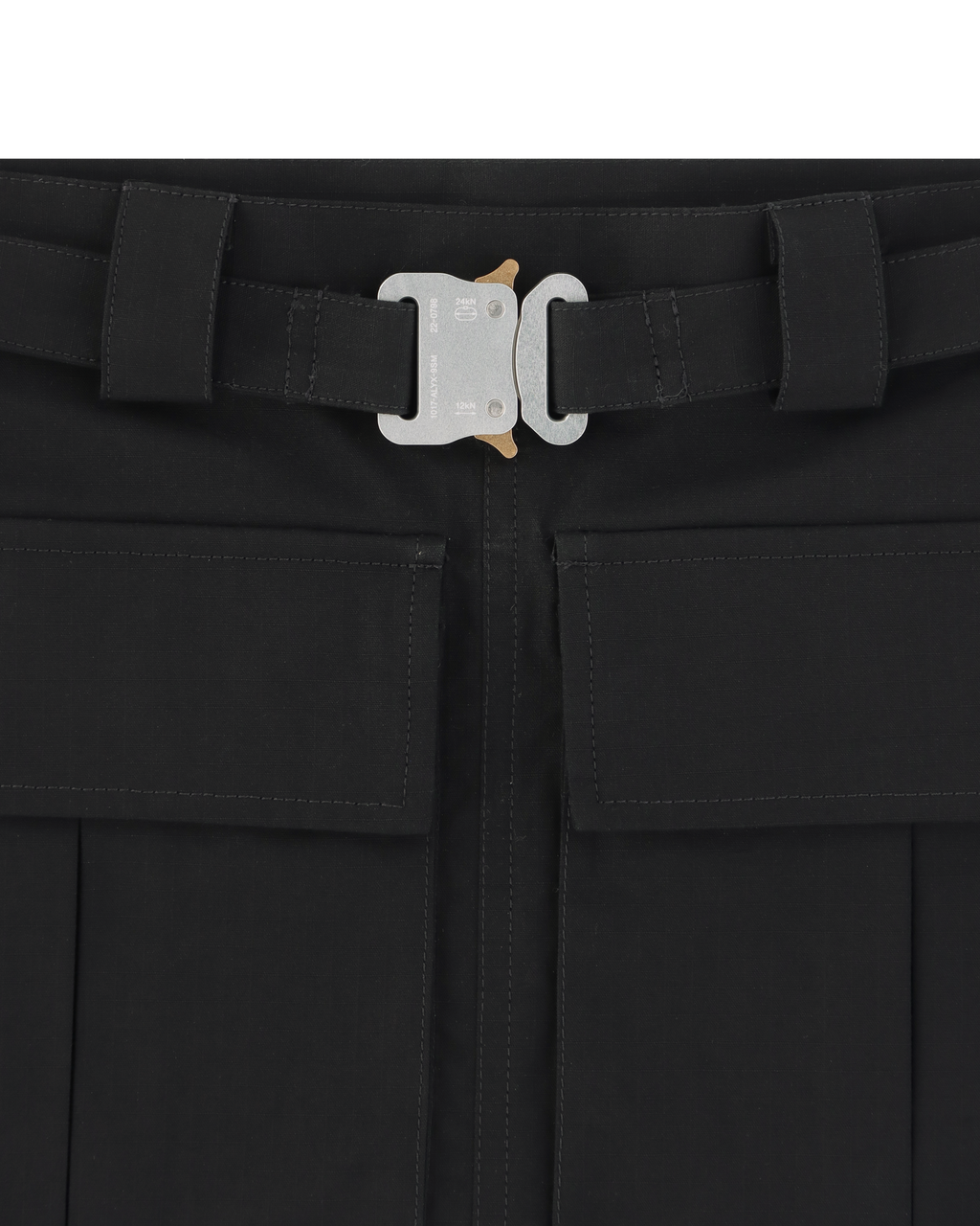 BUCKLE CARGO MINI SKIRT